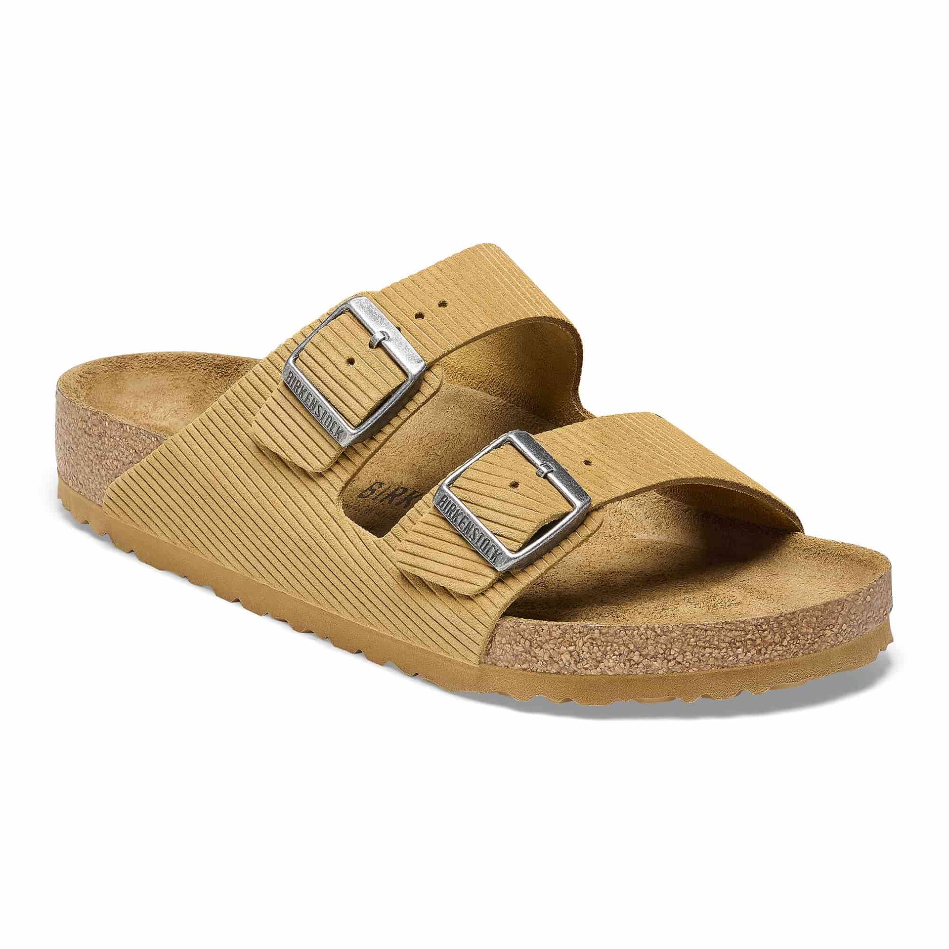 BIRKENSTOCK Amber Gold Luxe Soft Footbed Sandals