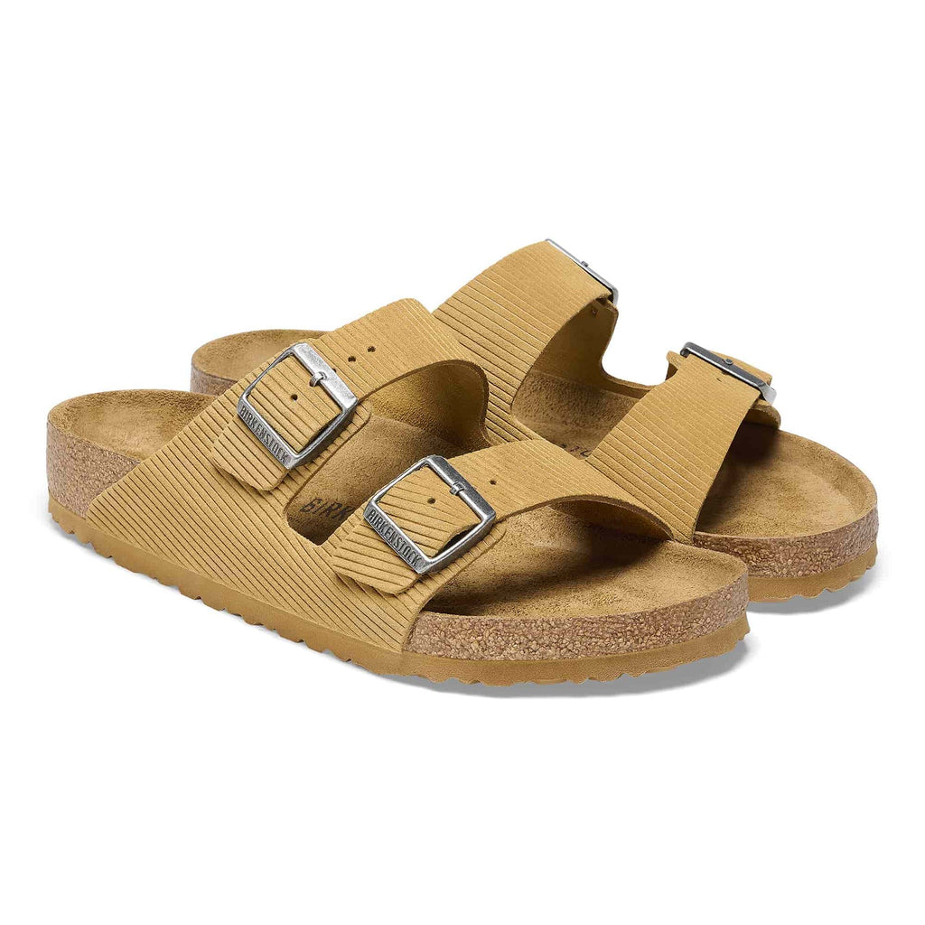BIRKENSTOCK Amber Gold Luxe Soft Footbed Sandals