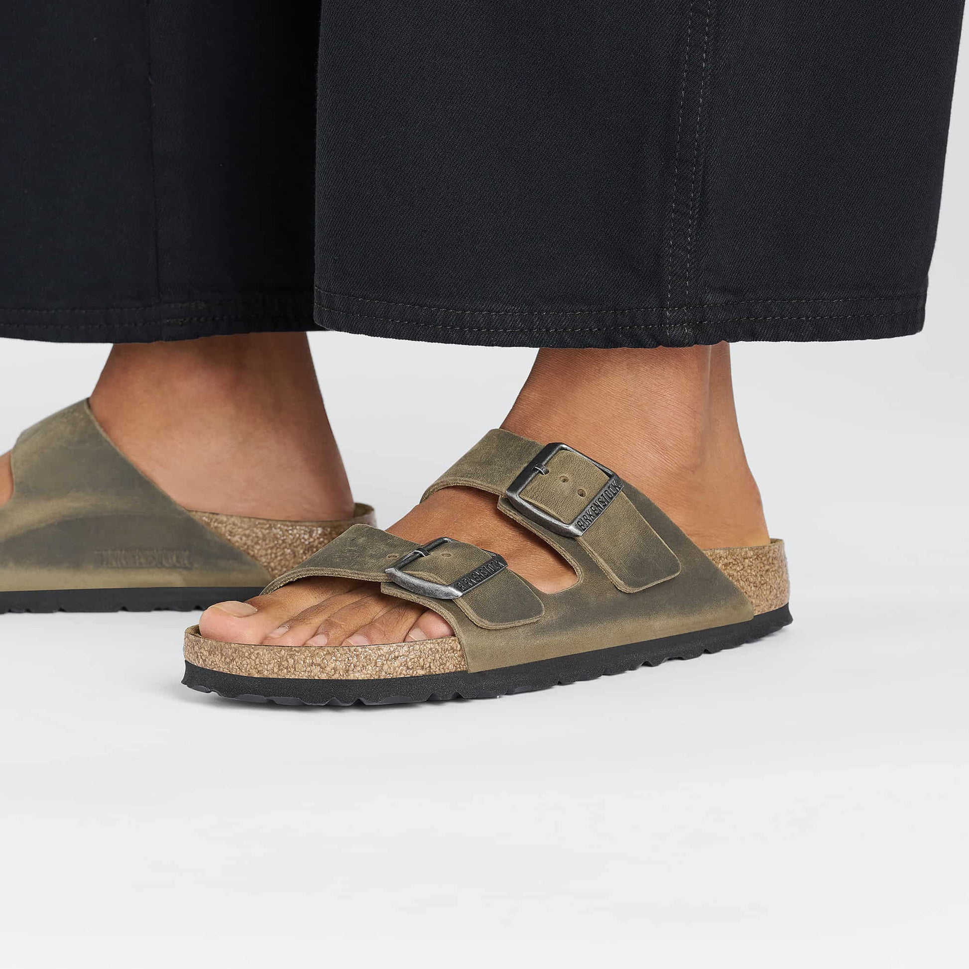 Birkenstock Earthy Olive Arizona Sandals - Comfort Meets Style
