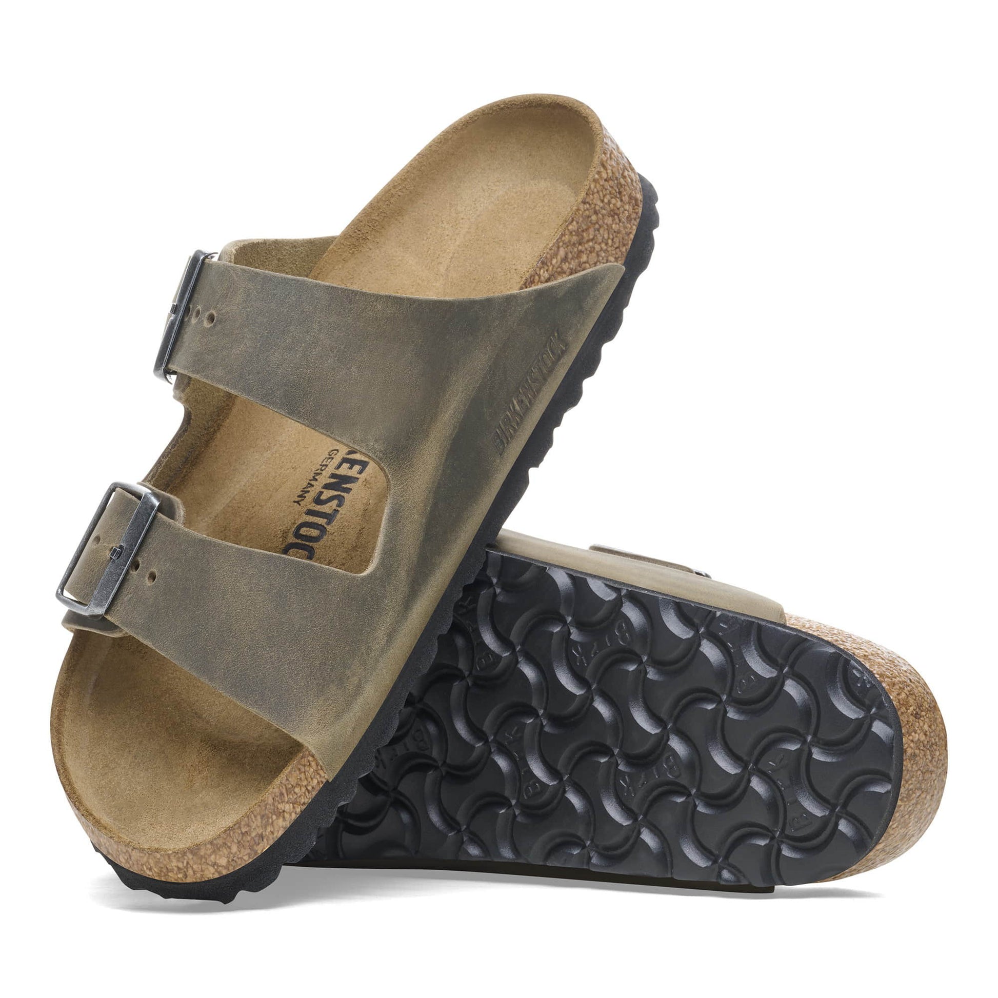 Birkenstock Earthy Olive Arizona Sandals - Comfort Meets Style