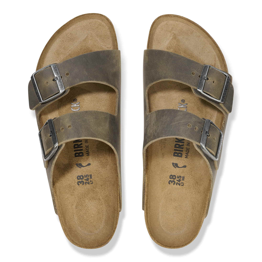 Birkenstock Earthy Olive Arizona Sandals - Comfort Meets Style