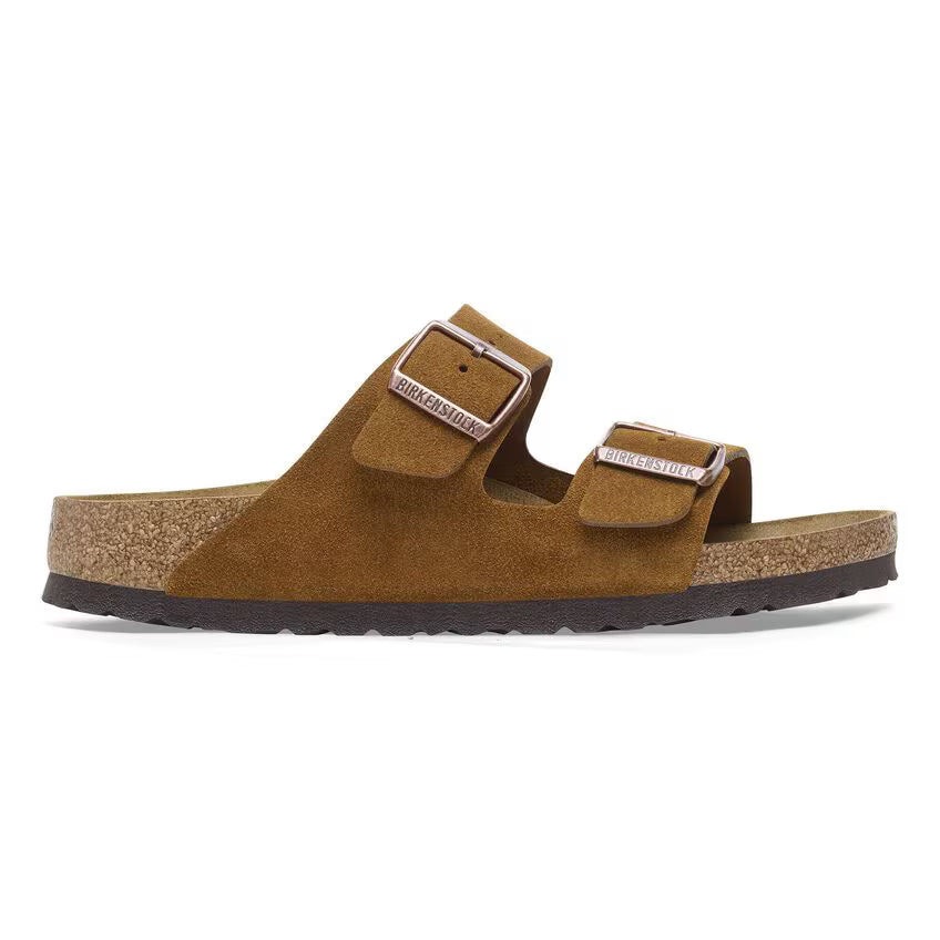 BIRKENSTOCK Rustic Amber Luxe Comfort Soft Footbed Sandals