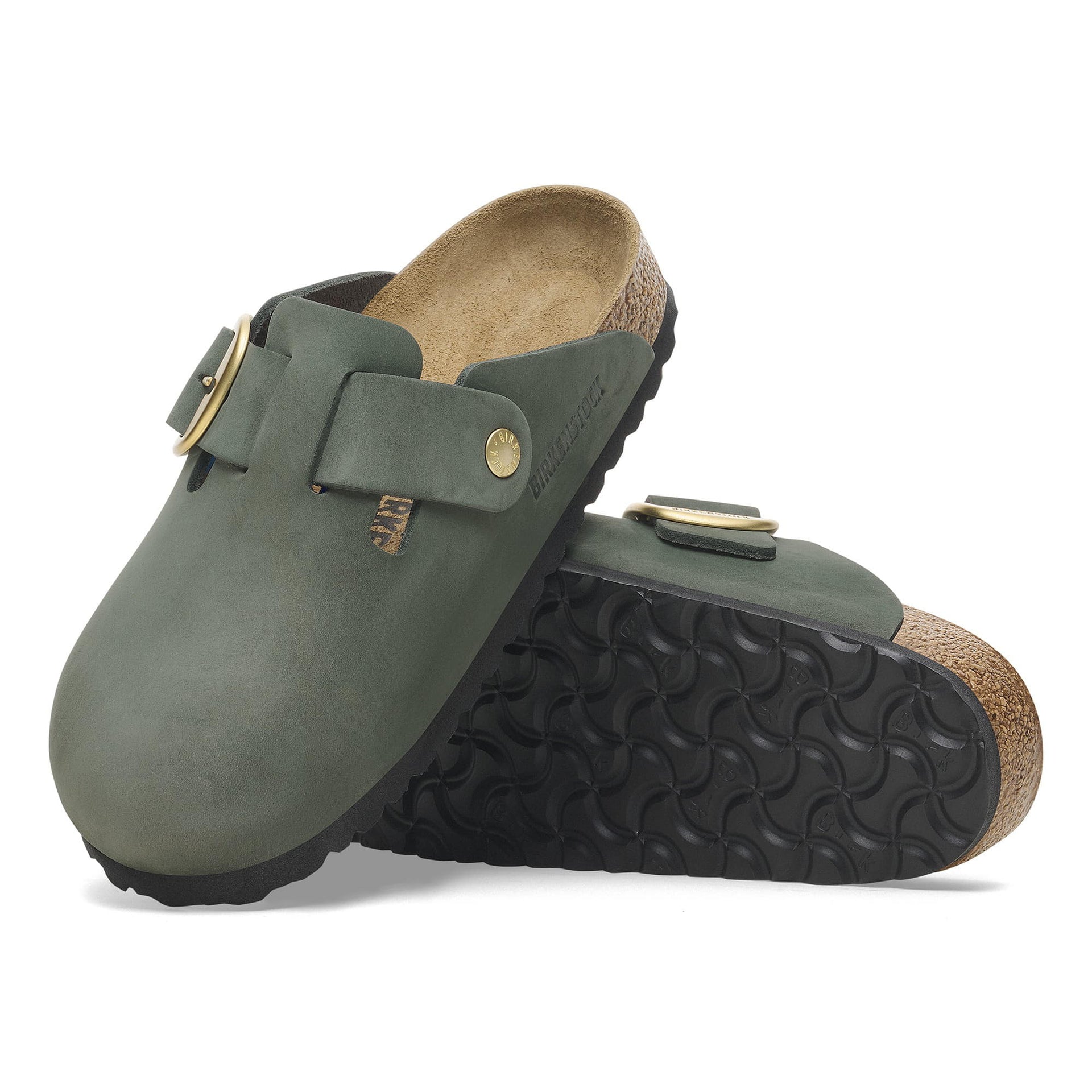 BIRKENSTOCK Enchanted Sage Luxe Footbed Clogs