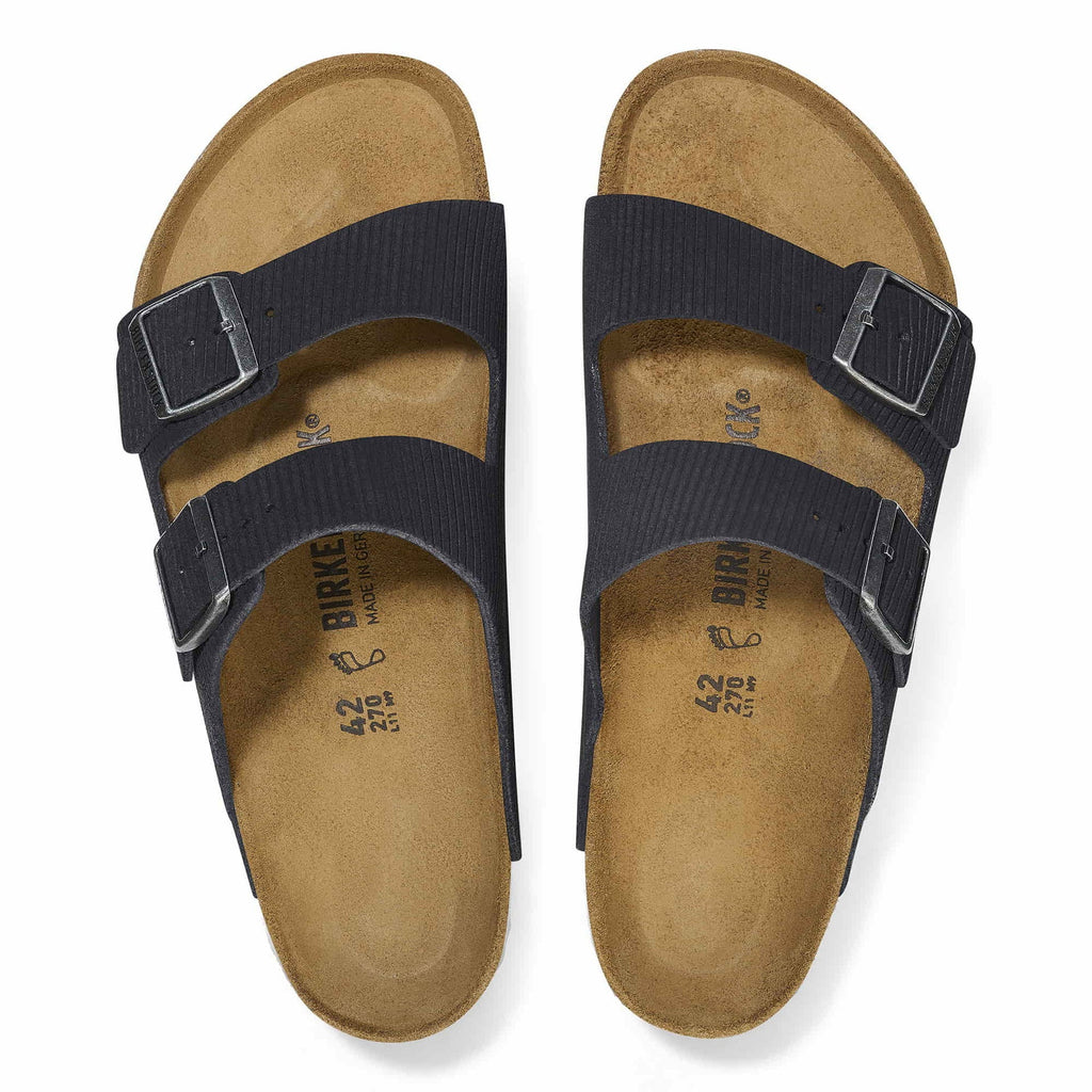 BIRKENSTOCK Twilight Charcoal Luxe Soft Footbed Sandals
