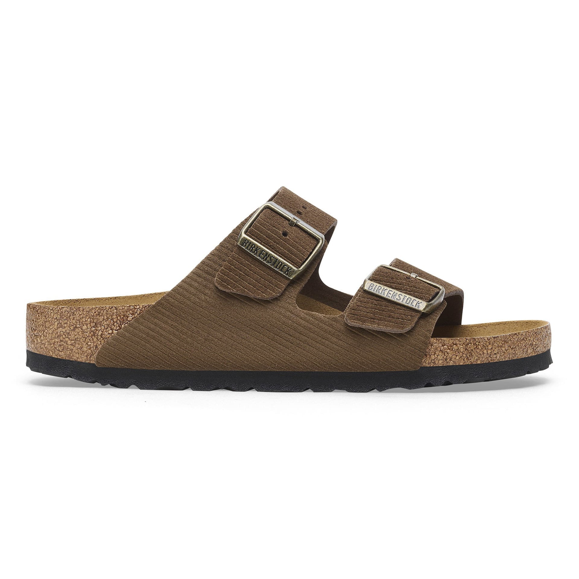 BIRKENSTOCK Earthy Umber Luxe Soft Footbed Sandals