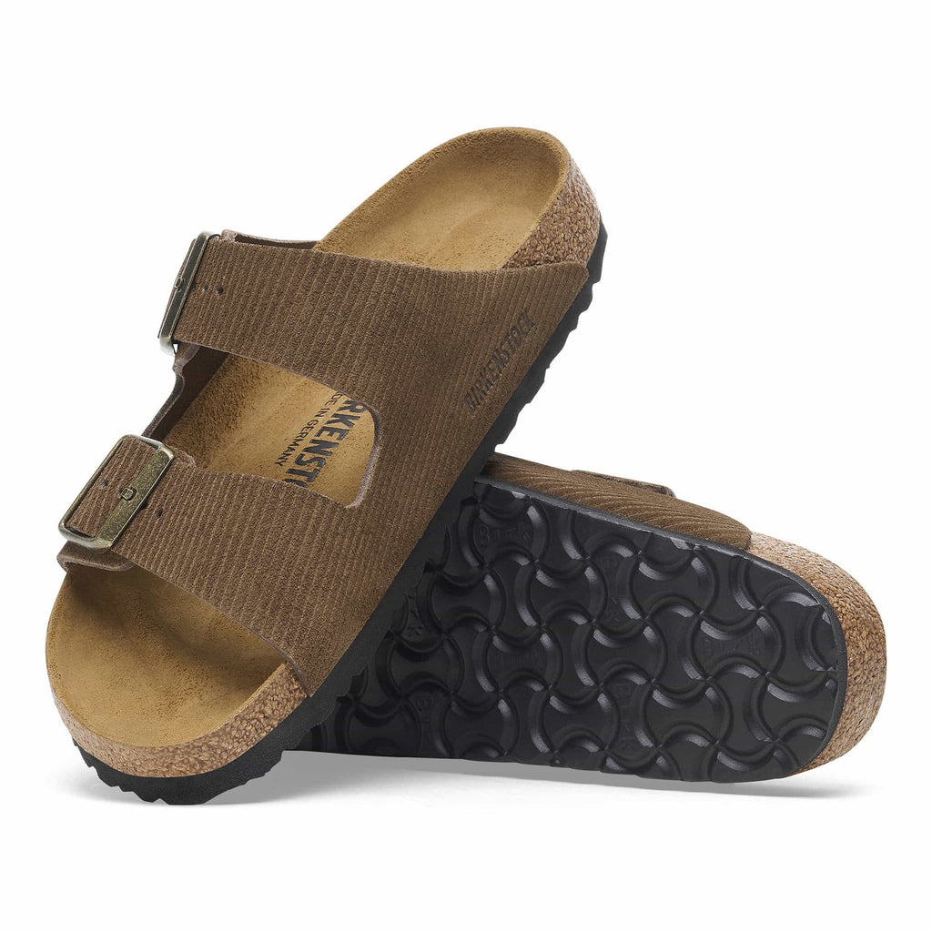 BIRKENSTOCK Earthy Umber Luxe Soft Footbed Sandals