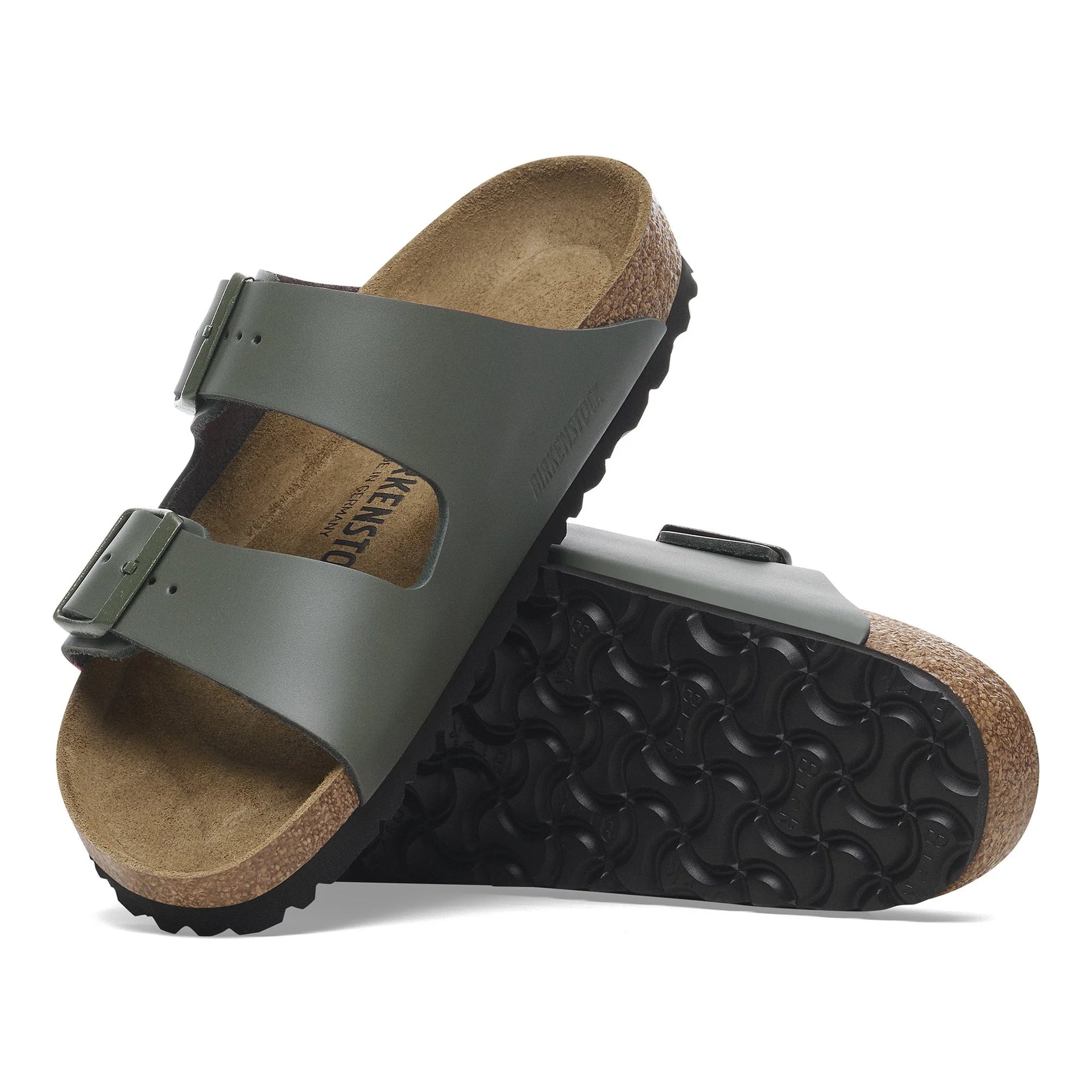 BIRKENSTOCK Enchanted Fern Luxe Soft Footbed Sandals