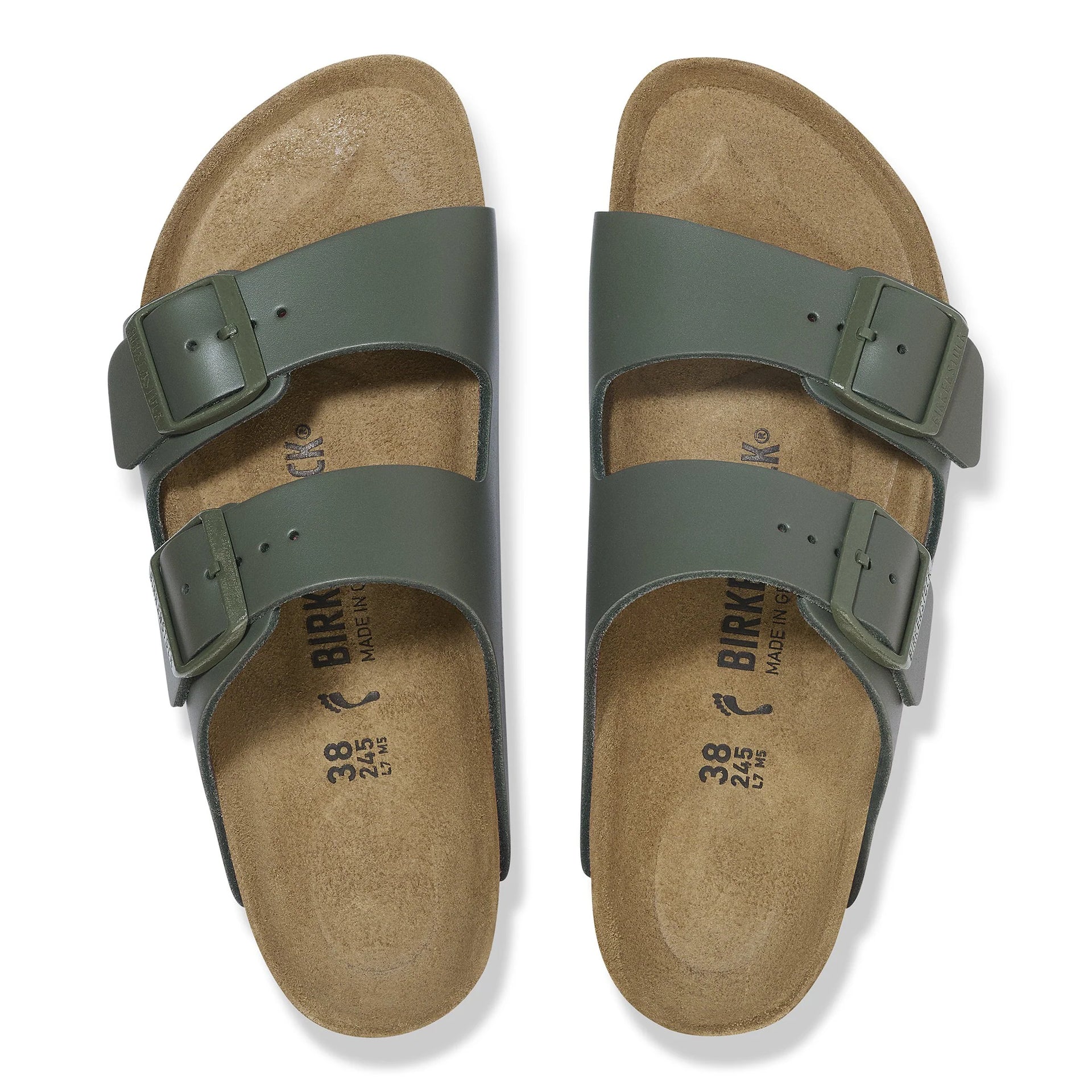 BIRKENSTOCK Enchanted Fern Luxe Soft Footbed Sandals
