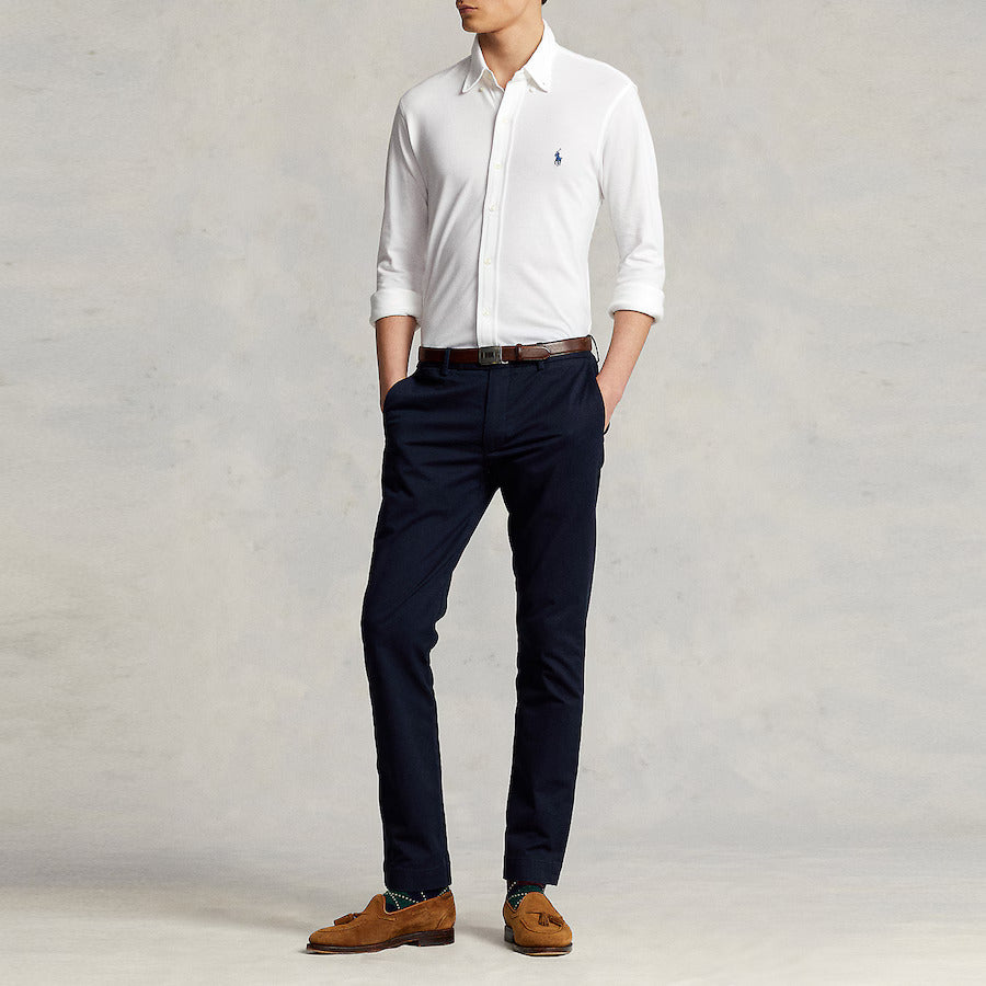 Polo Ralph Lauren Featherweight Breathable Classic Fit Long Sleeve Button-Down Shirt