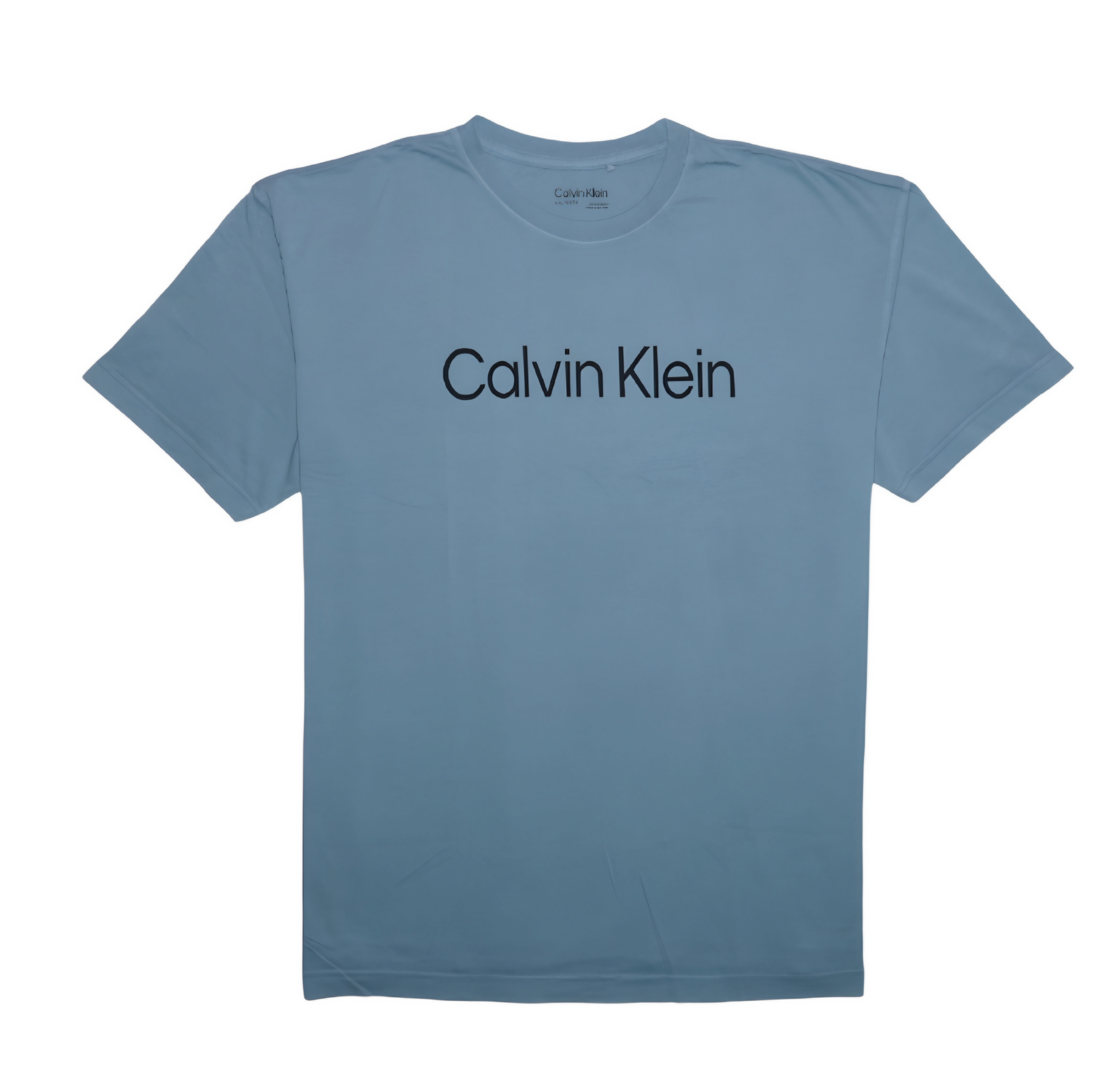 CALVIN KLEIN Enchanted Teal Tailored Fit Short Sleeve Tee