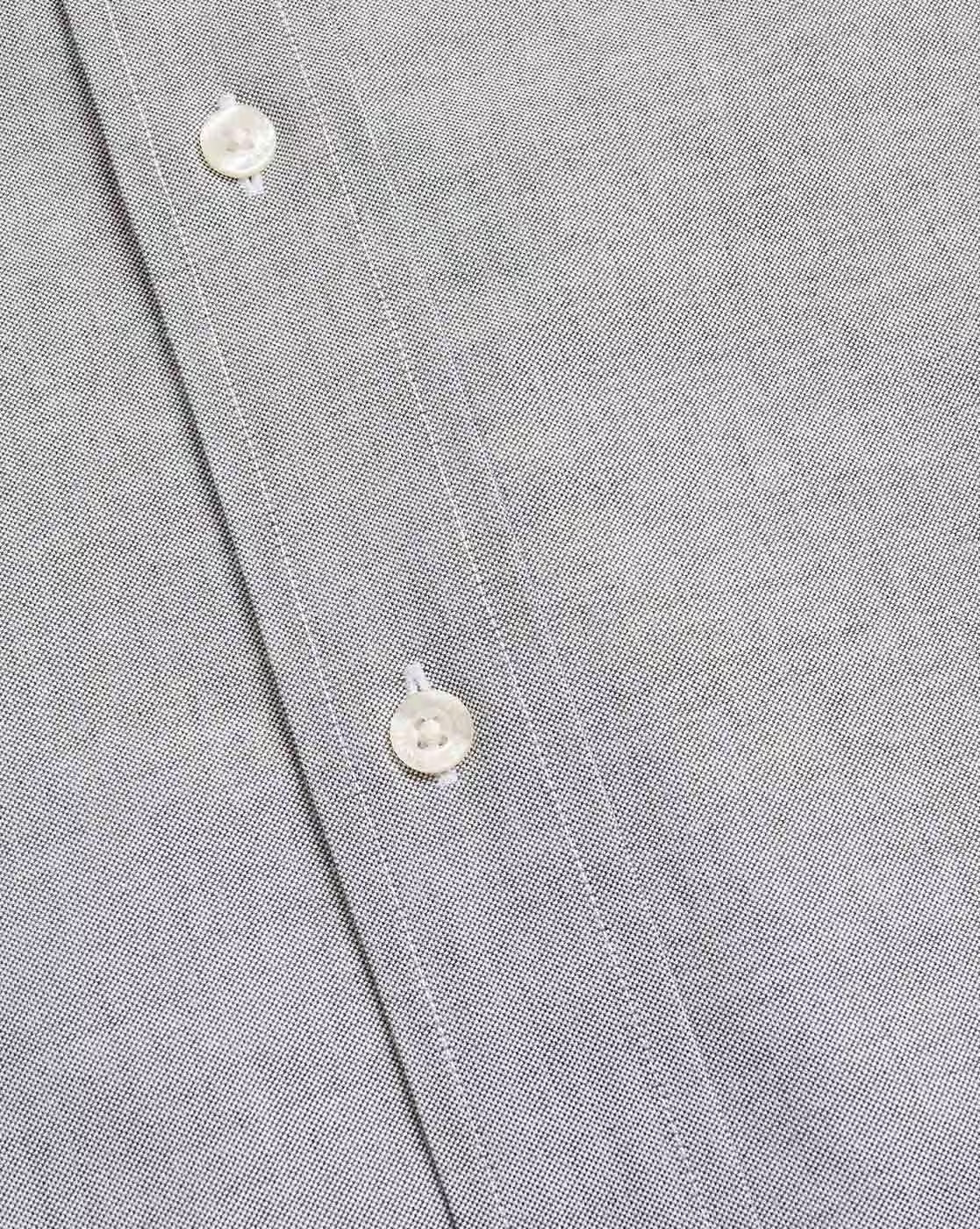 BROOKS BROTHERS Grey Oxford Shirt