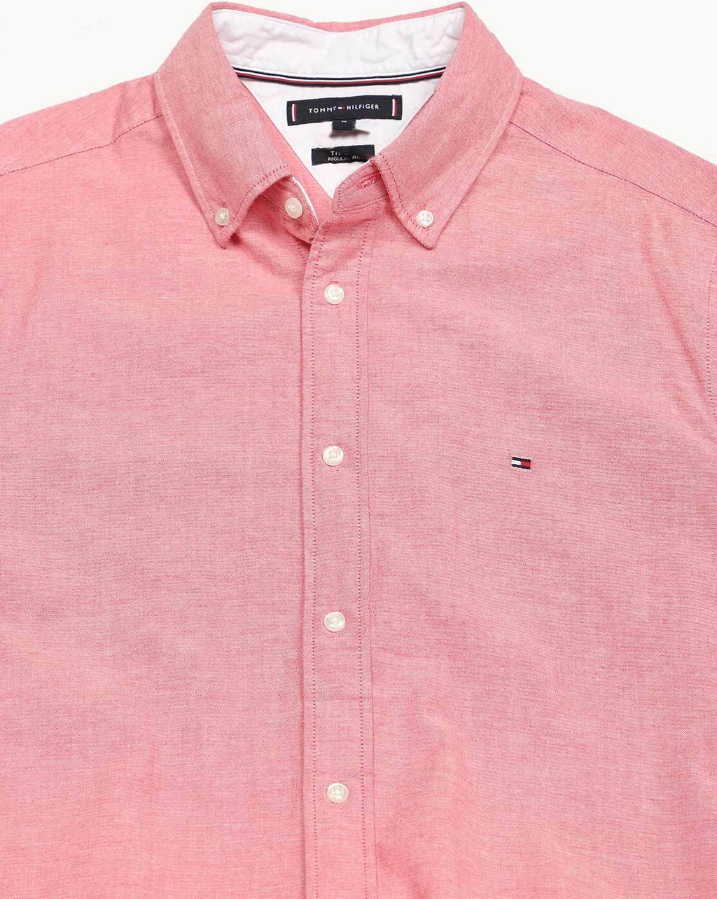 Tommy Hilfiger Breezy Coral Short-Sleeve Button-Up Shirt