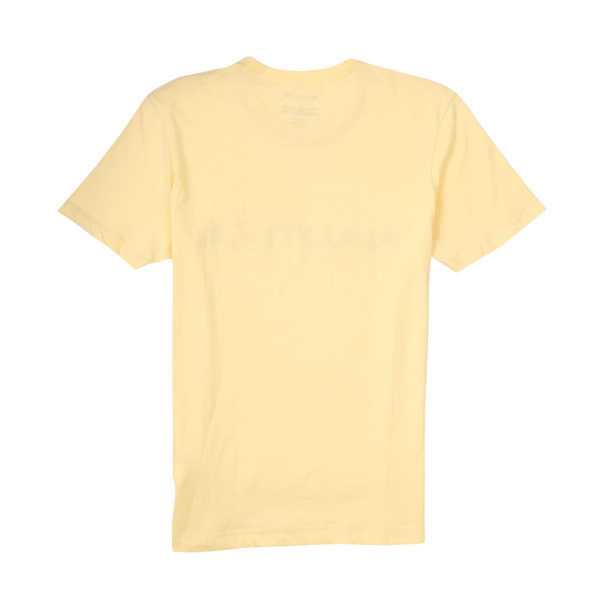 NAUTICA Sunbeam Yellow Casual Fit Graphic Crewneck Tee