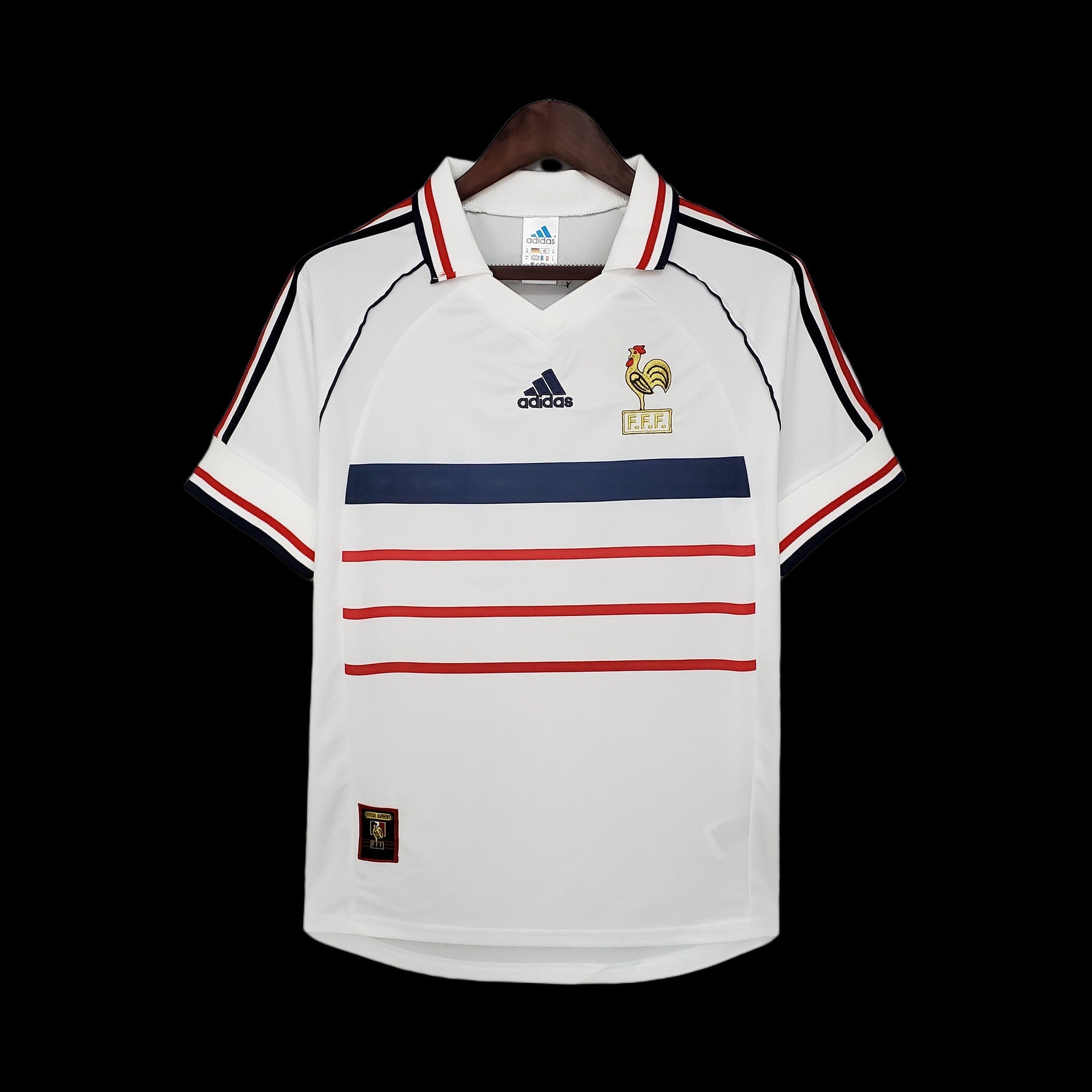 [Retro Premium] France 1998 Away(white) Jersey
