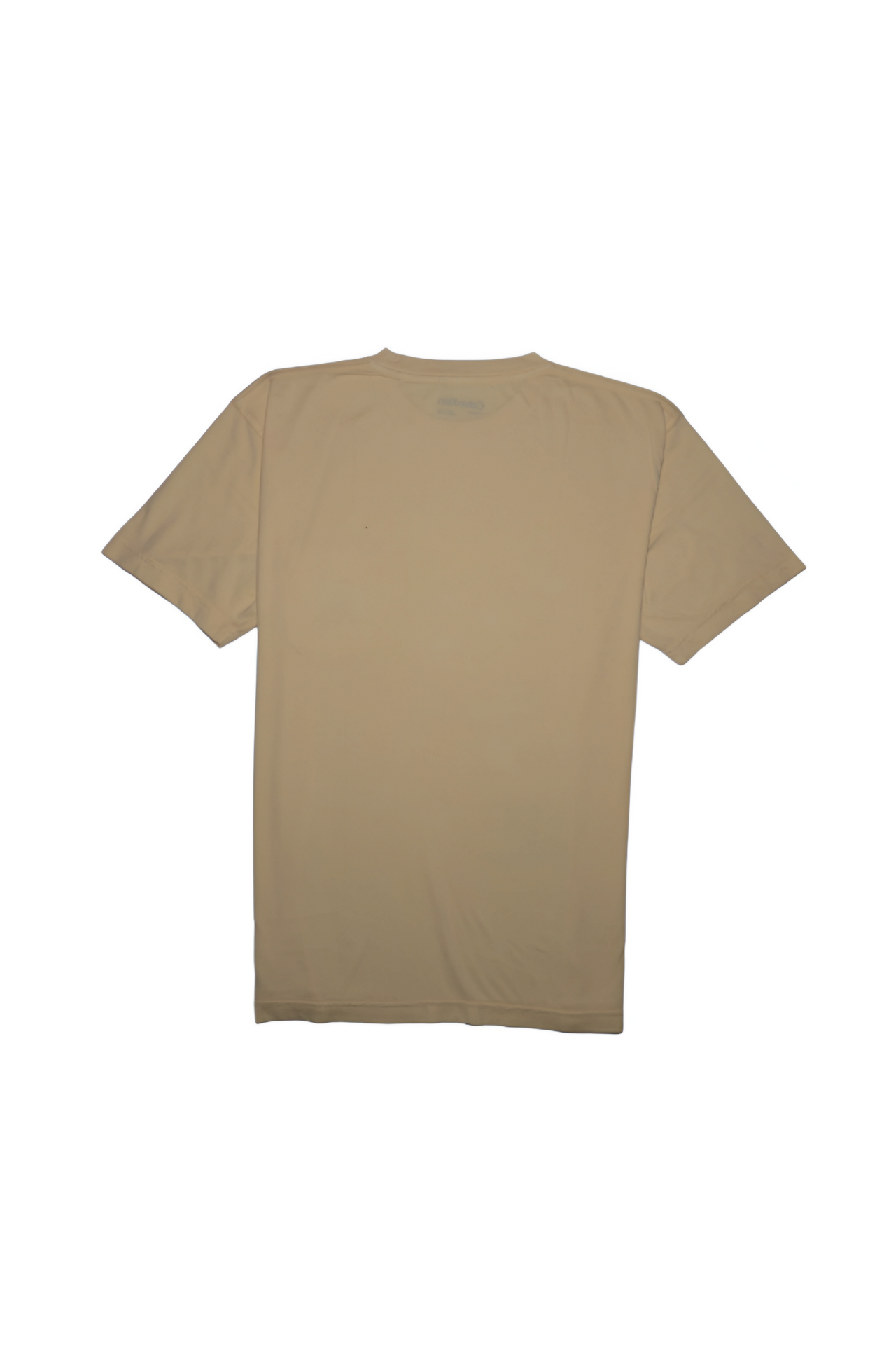 CALVIN KLEIN Silken Caramel Tailored Fit Short Sleeve T-Shirt