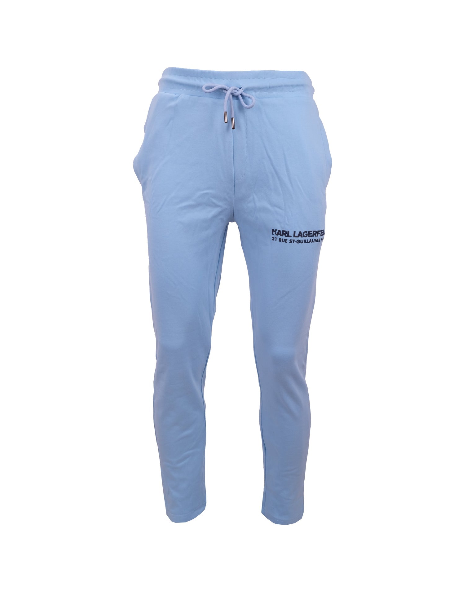 KARL LAGERFELD Tranquil Azure Classic Fit Logo Lounge Set