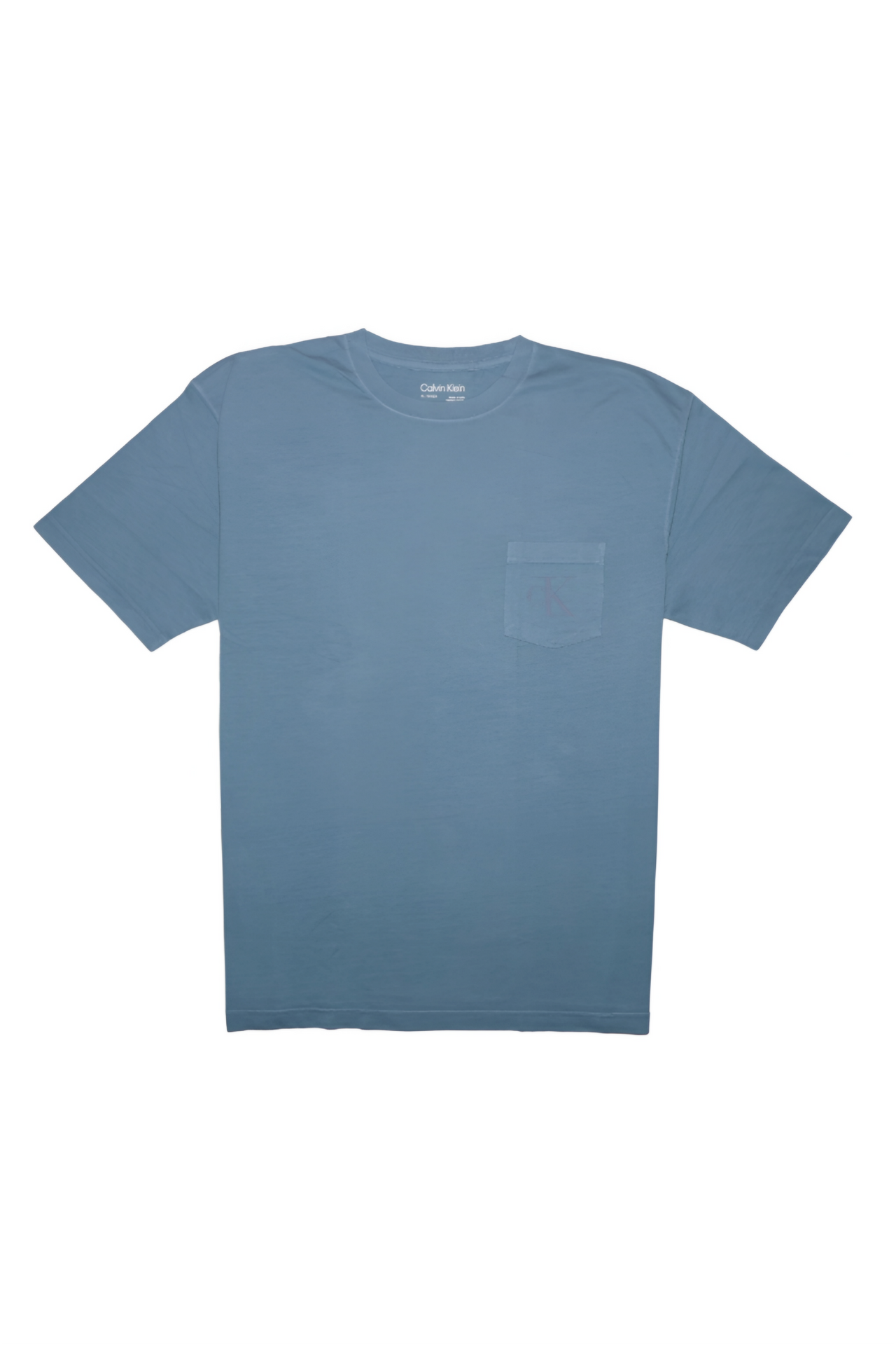 CALVIN KLEIN Celestial Teal Relaxed Fit Short Sleeve T-Shirt