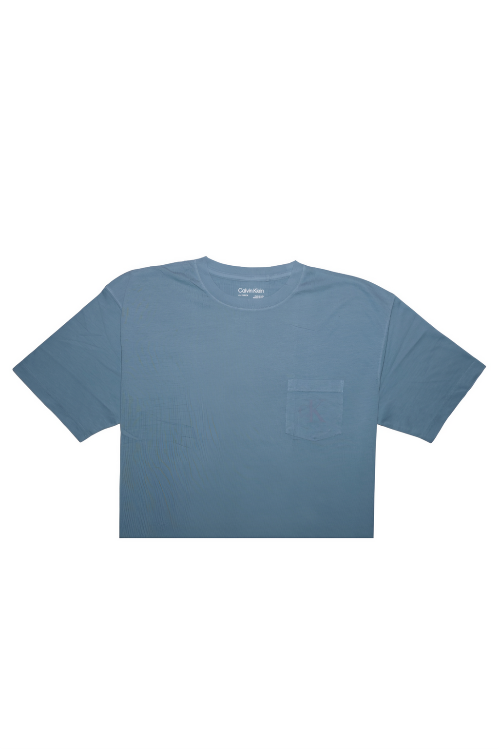CALVIN KLEIN Celestial Teal Relaxed Fit Short Sleeve T-Shirt