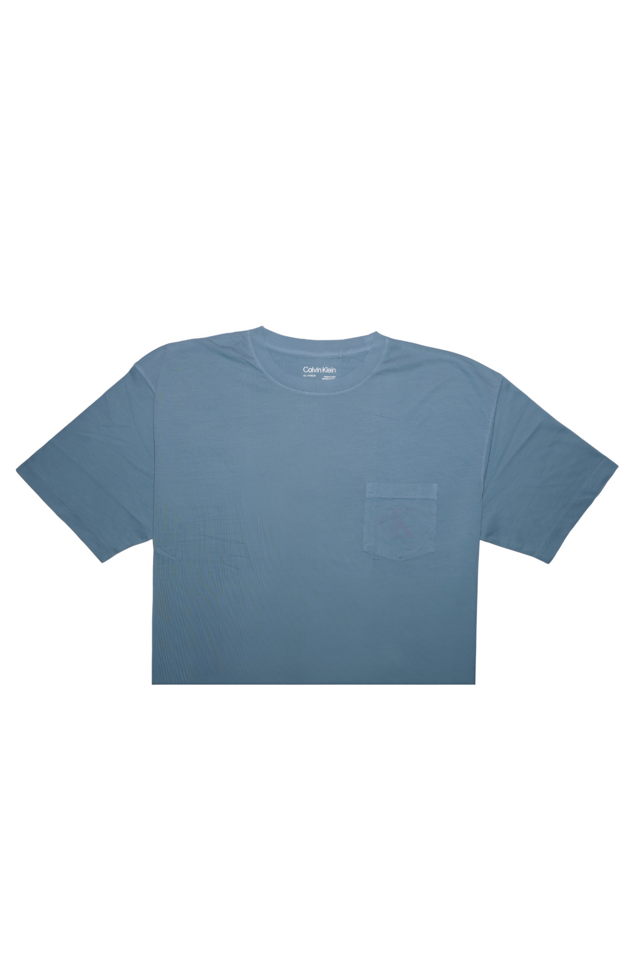 CALVIN KLEIN Celestial Teal Relaxed Fit Short Sleeve T-Shirt
