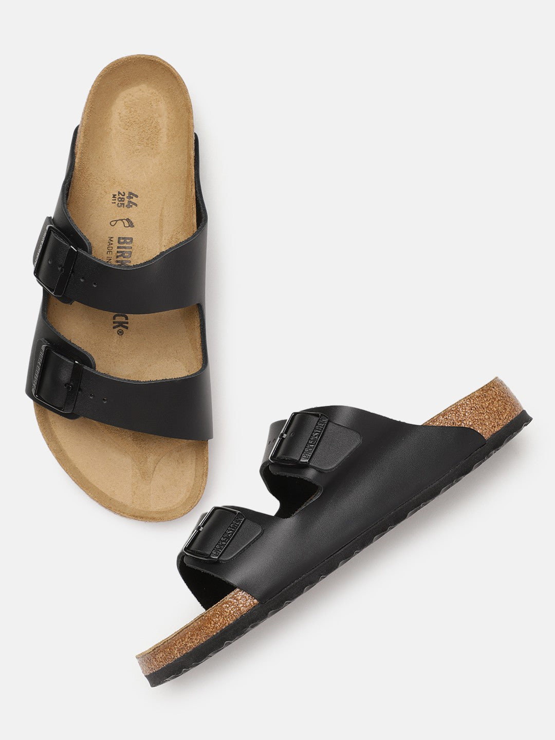 Birkenstock Classic Comfort Sandals in Midnight Black