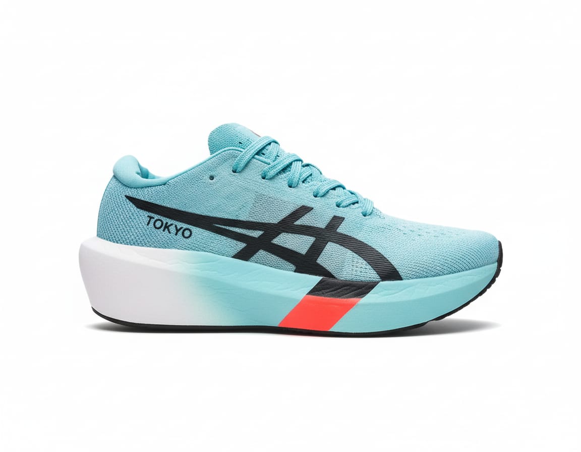ASICS Serene Teal Ultra-Lightweight Glide Running Shoes