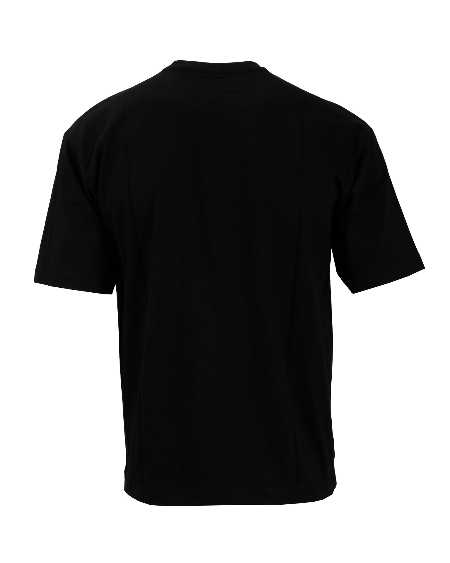 BURBERRY Midnight Noir Relaxed Fit Short Sleeve Graphic Tee