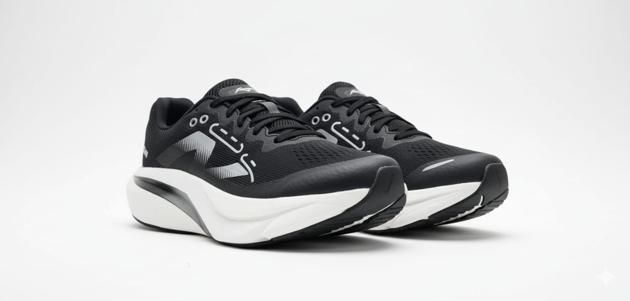 New Balance Running Shoe - Black/White