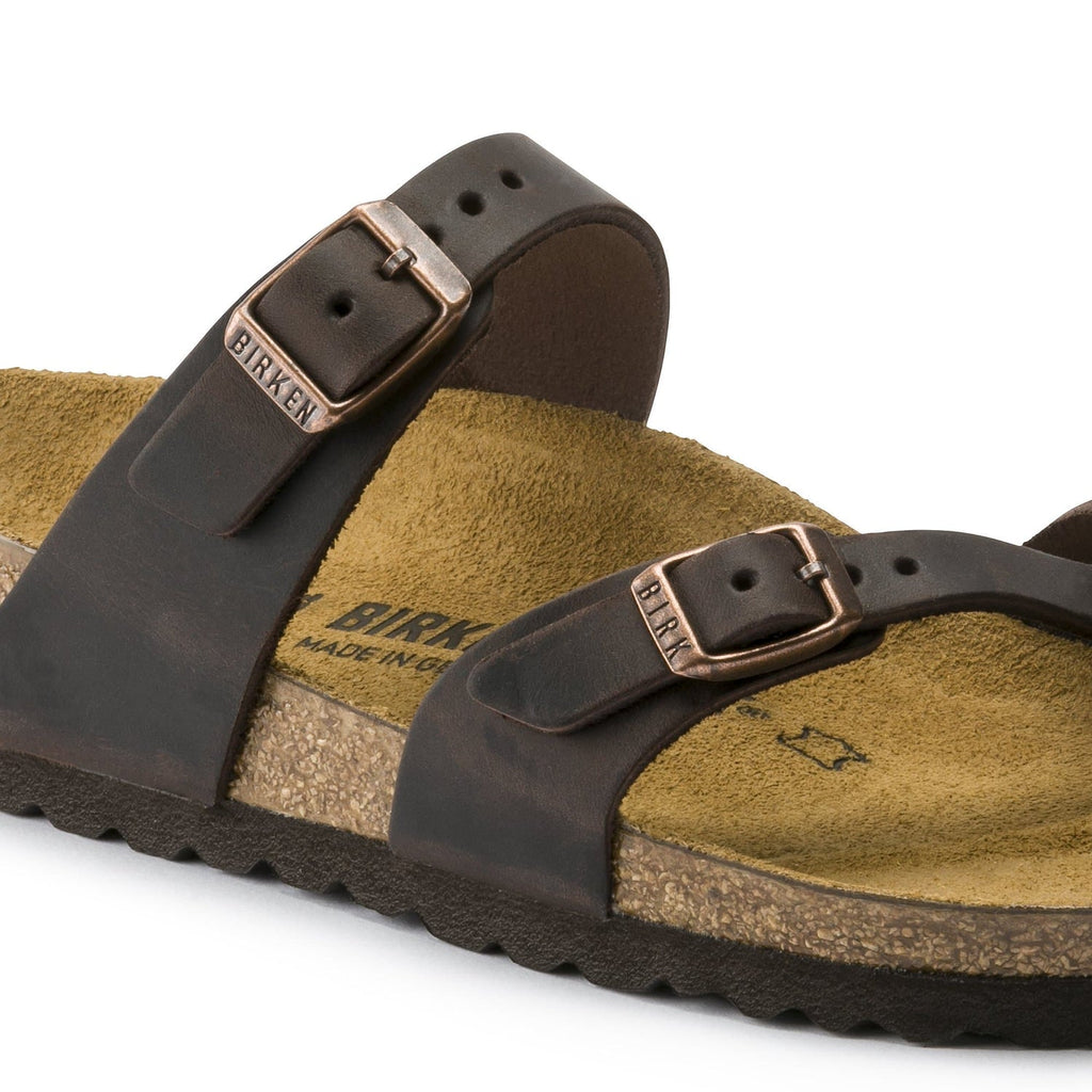 Birkenstock Earthy Elegance Leather Sandals in Rich Espresso