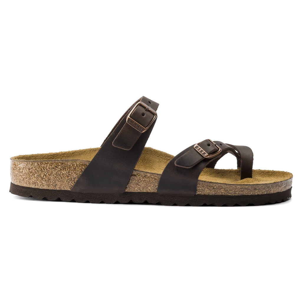 Birkenstock Earthy Elegance Leather Sandals in Rich Espresso