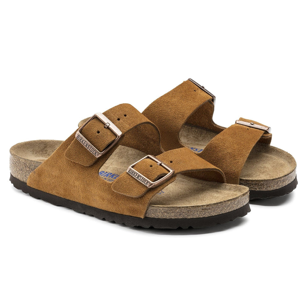 BIRKENSTOCK Rustic Chestnut Classic Fit Arizona Birko Flor Sandals