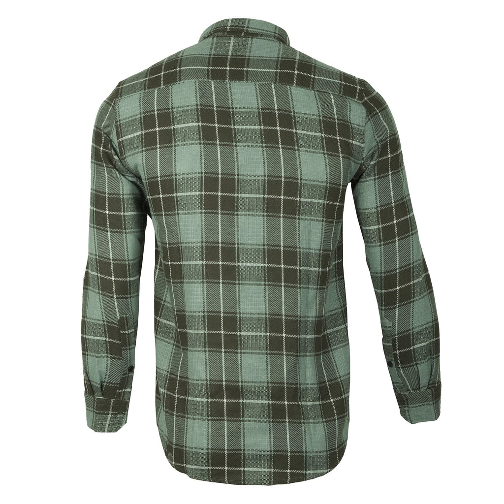 BURBERRY BRITT Ocean Breeze Check Regular Fit Long Sleeve Shirt