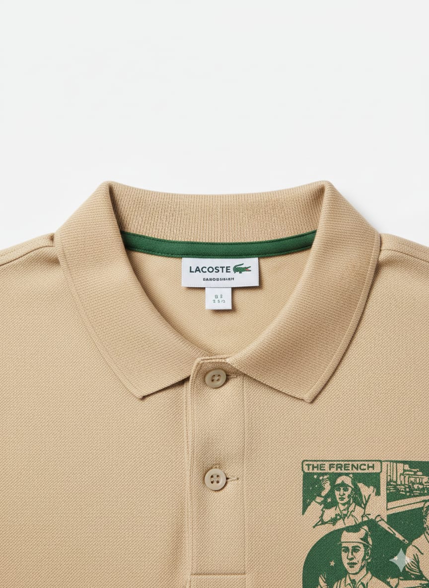 LACOSTE Classic Graphic Polo Shirt