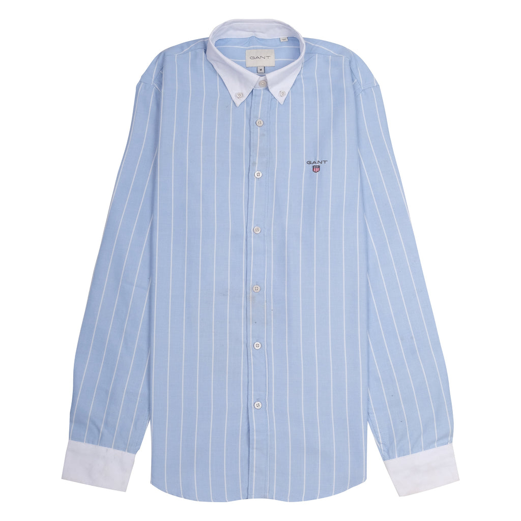 GANT Prismatic Azure Classic Fit Long Sleeve Shirt