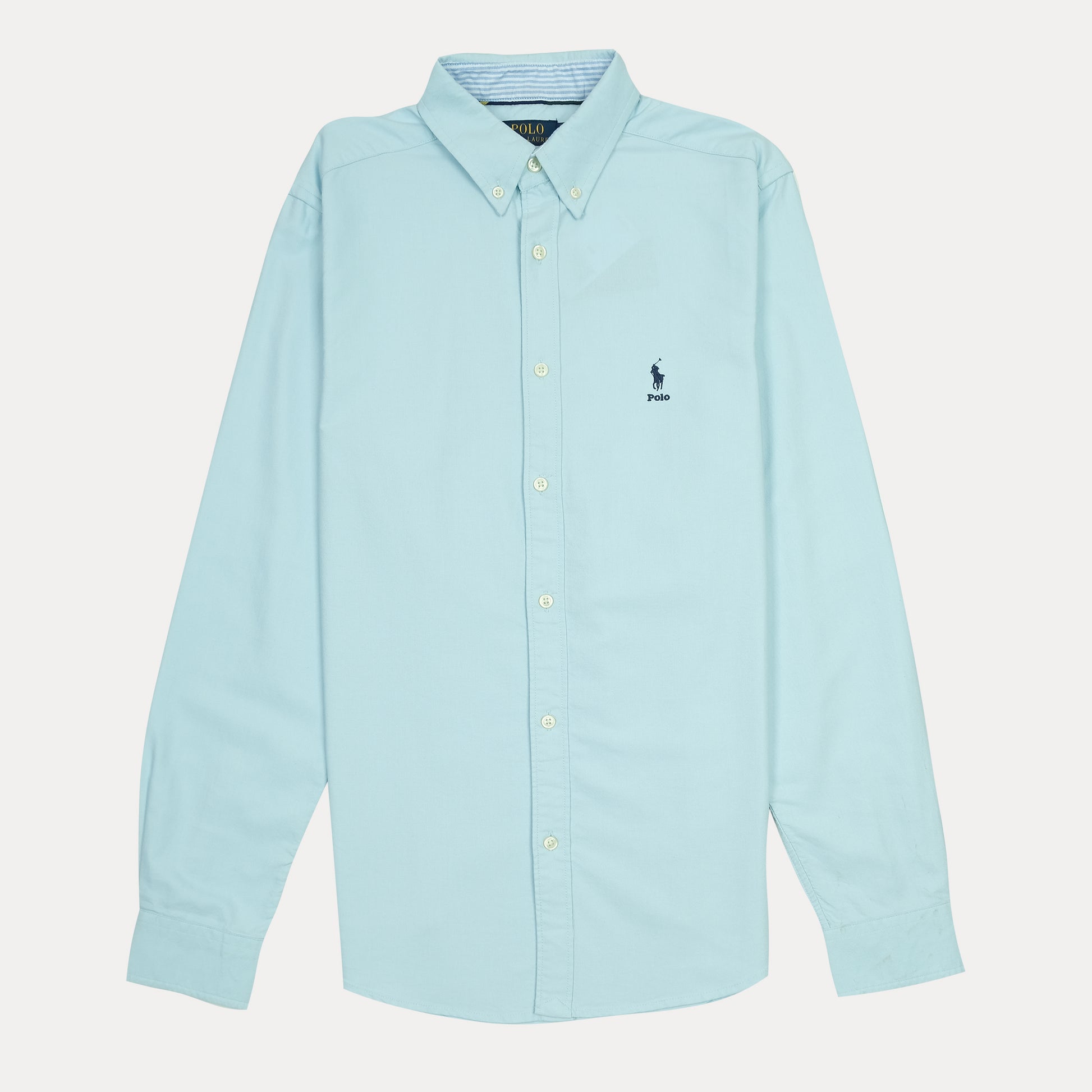 POLO RALPH LAUREN Serene Aqua Classic Fit Long Sleeve Button-Down Shirt