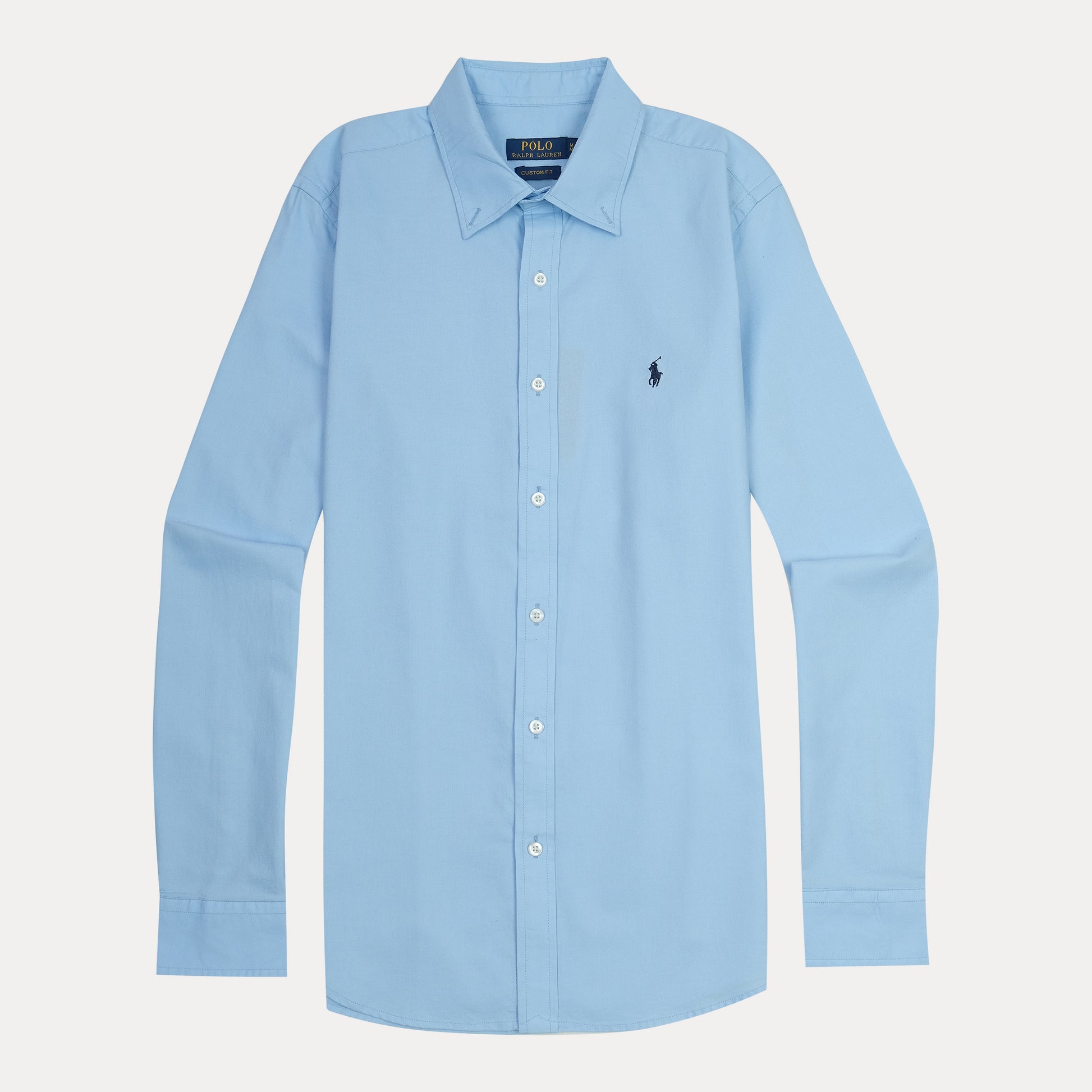 Polo Ralph Lauren Effervescent Sky Blue Custom Fit Shirt