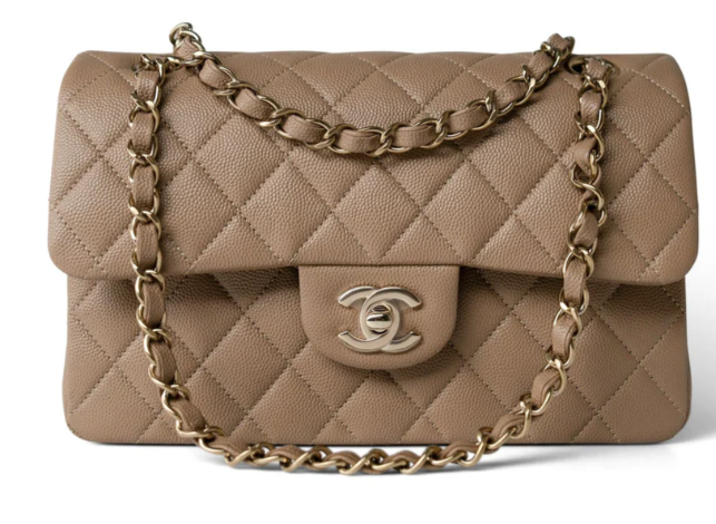 CHANNEL Couture Quilted Leather Crossbody Bag
