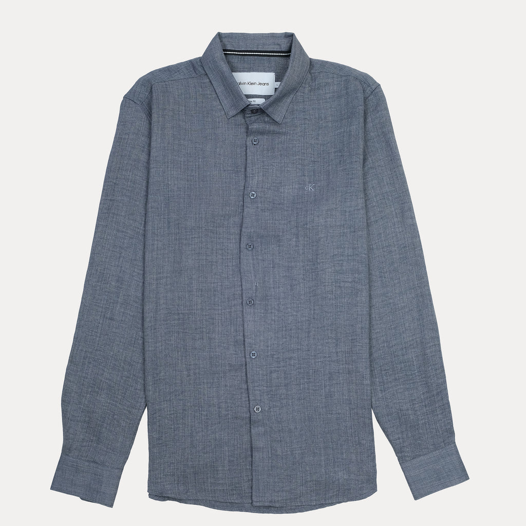 Calvin Klein Jeans Men's Casual Chambray Shirt