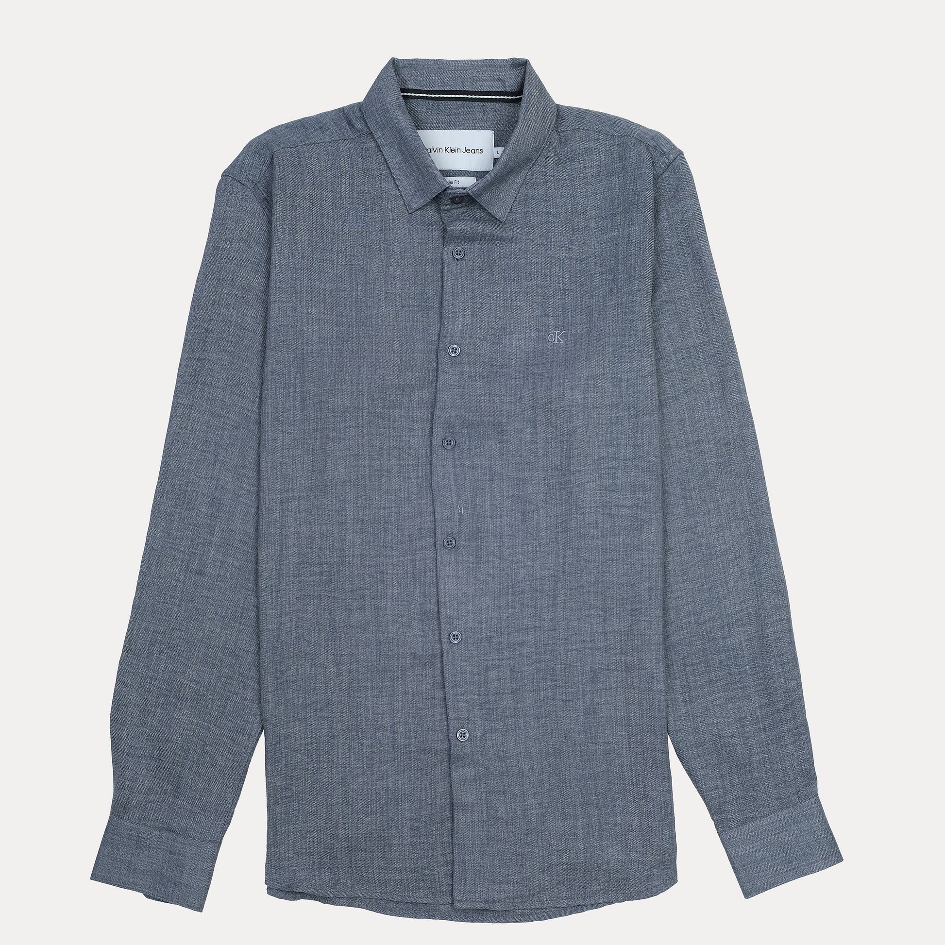 Calvin Klein Jeans Men's Casual Chambray Shirt