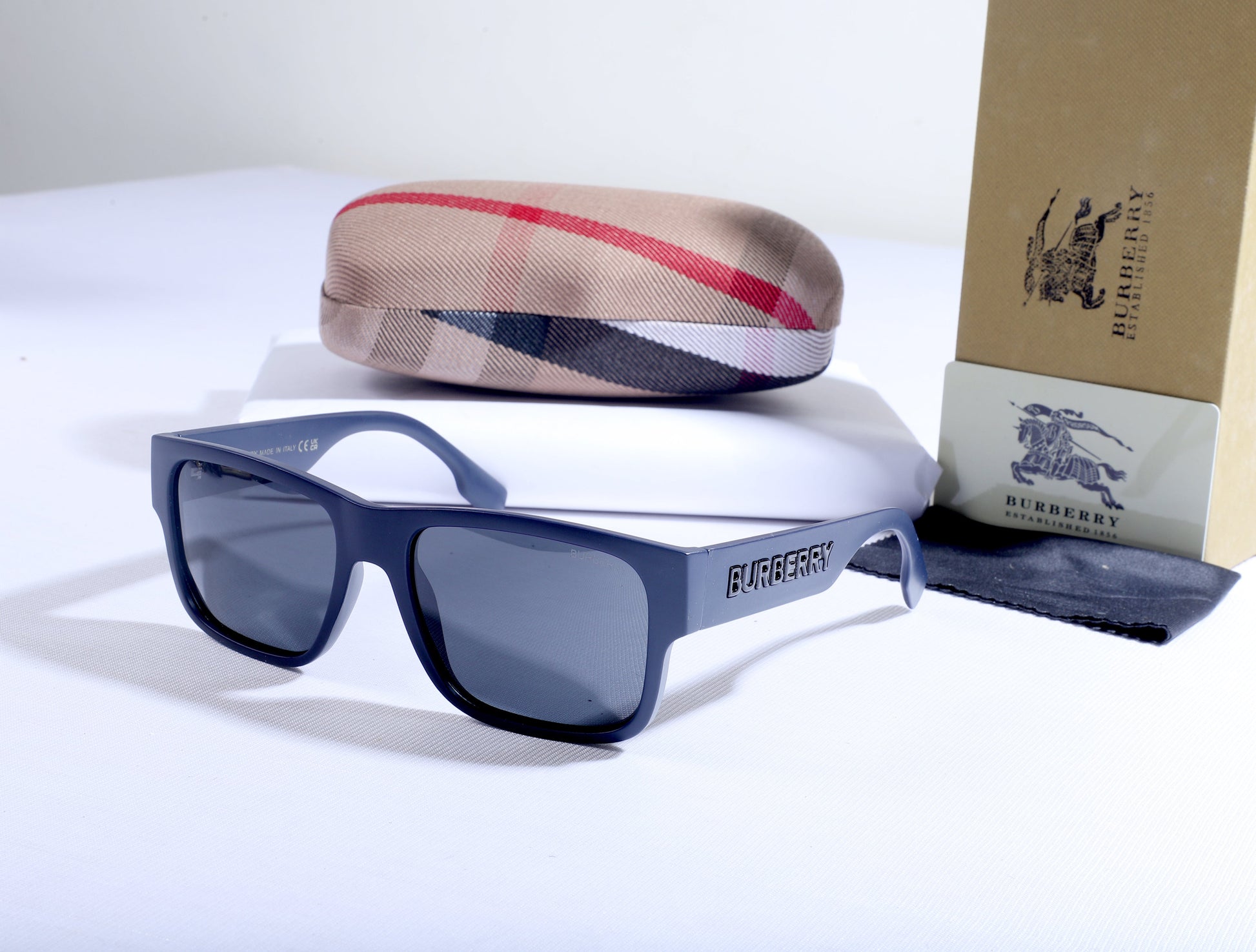 Burberry Classic Oversized Sunglasses with Case