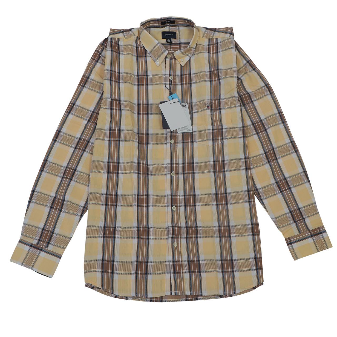 GANT Sunbeam Amber Classic Fit Long Sleeve Button-Up Shirt