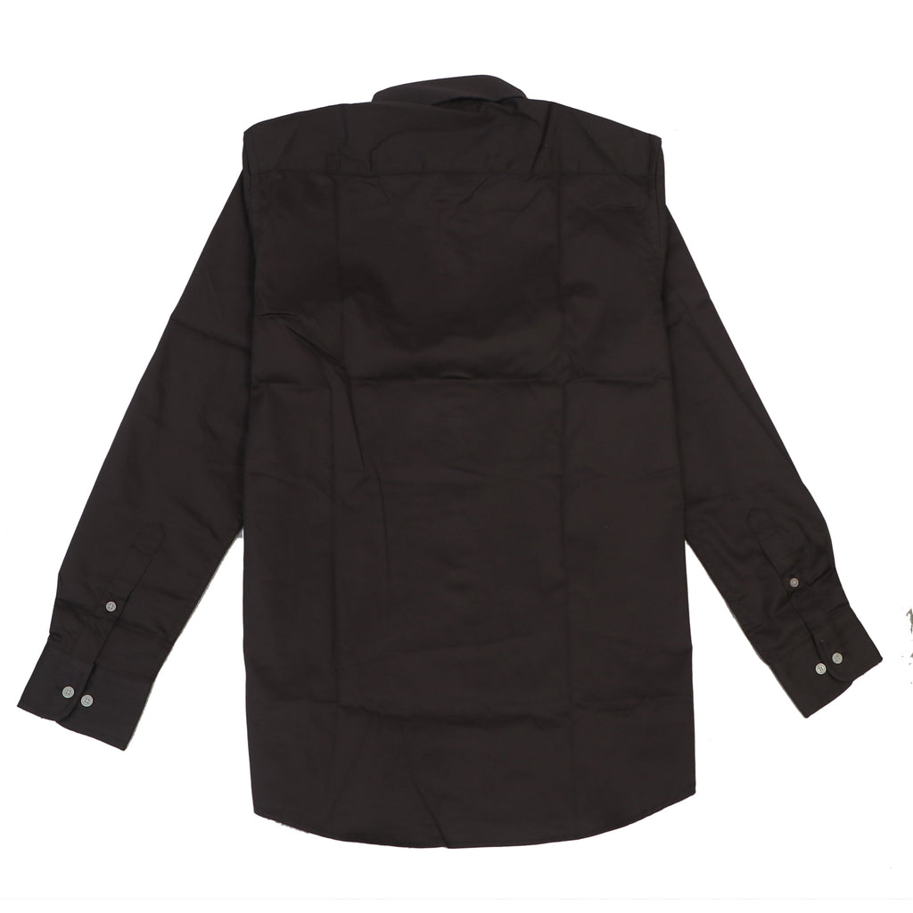 TOMMY HILFIGER Earthy Walnut Tailored Fit Long Sleeve Button-Down Shirt