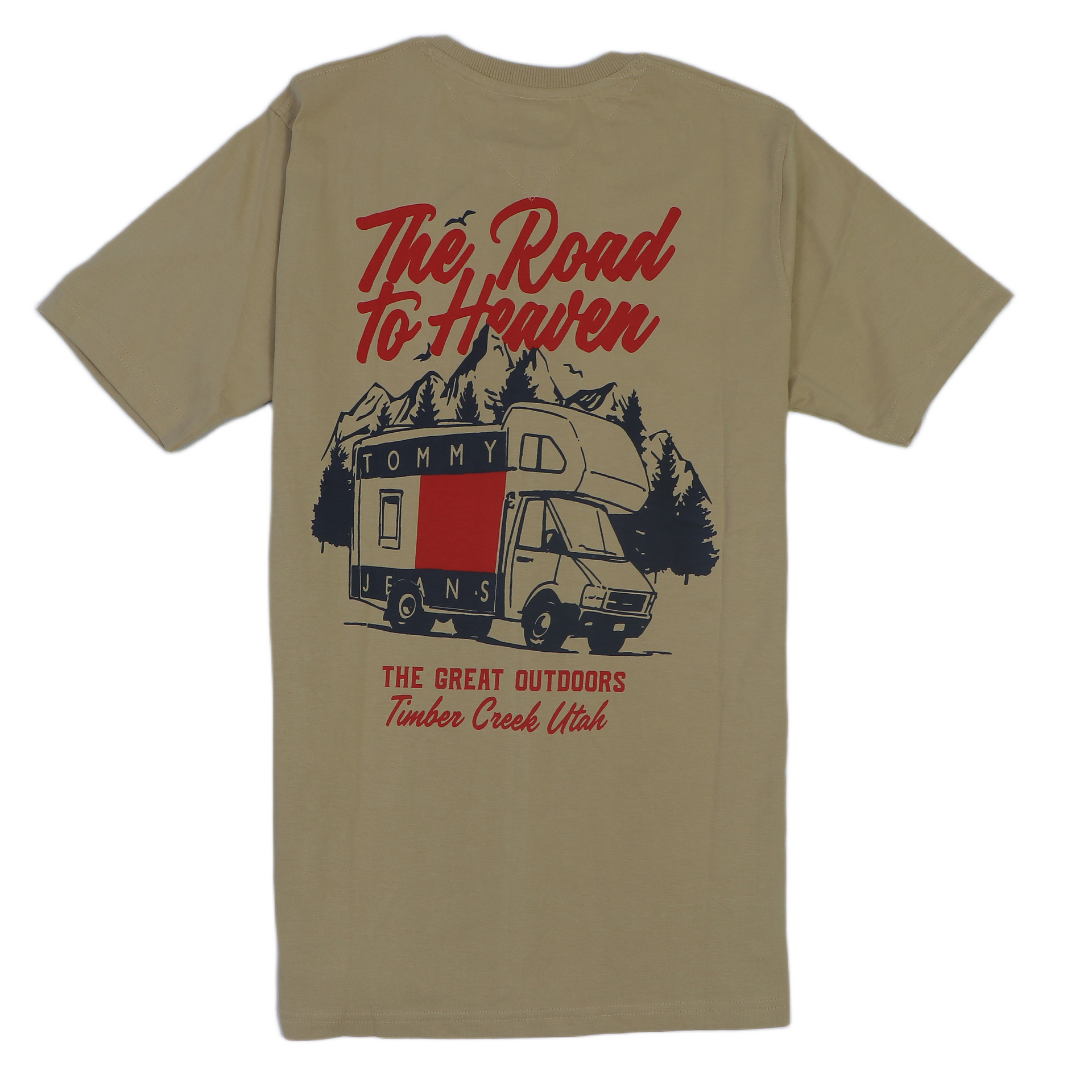 TOMMY JEANS Prismatic Amber Short Sleeve Graphic Tee