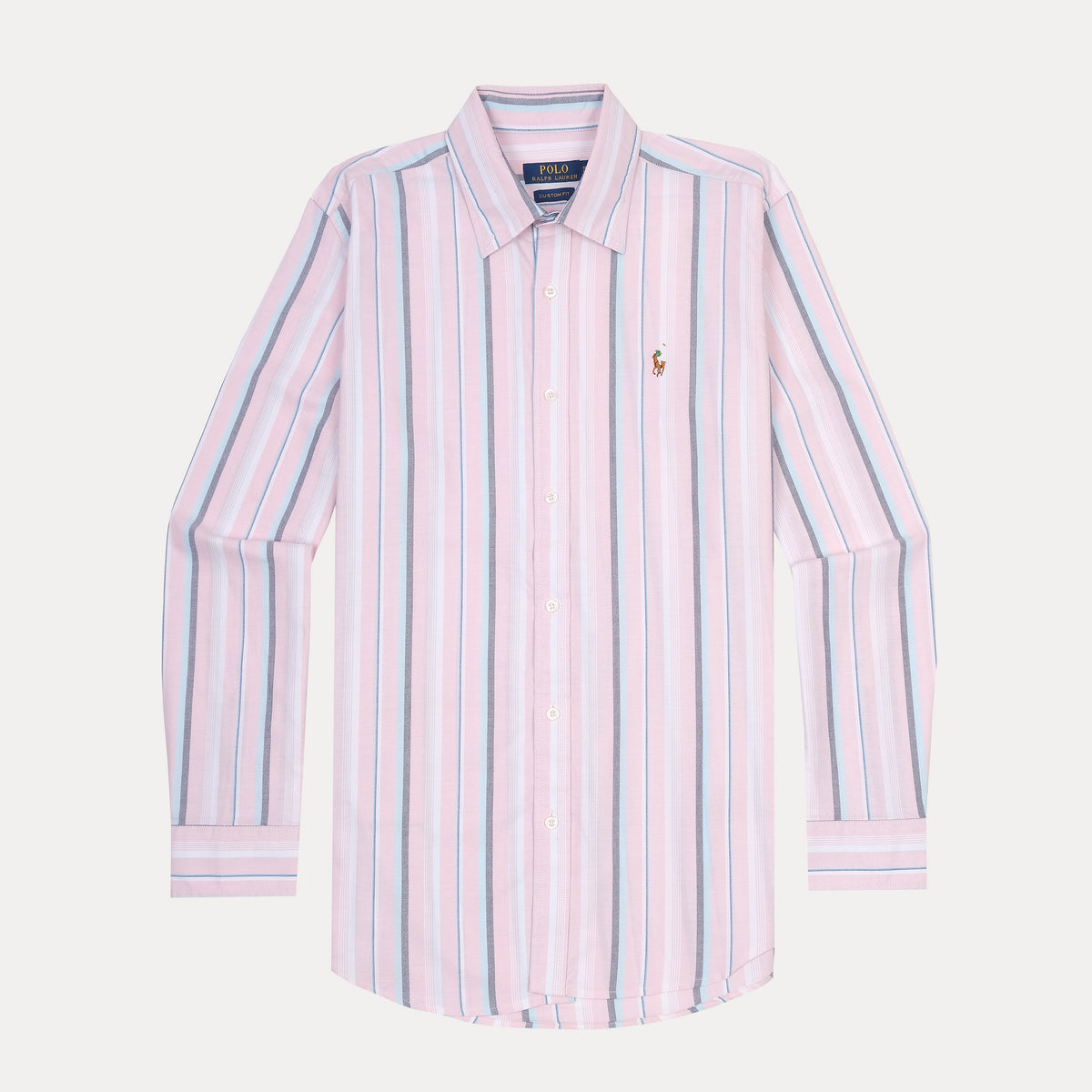 Polo Ralph Lauren Striped Elegance Shirt in Blush Breeze