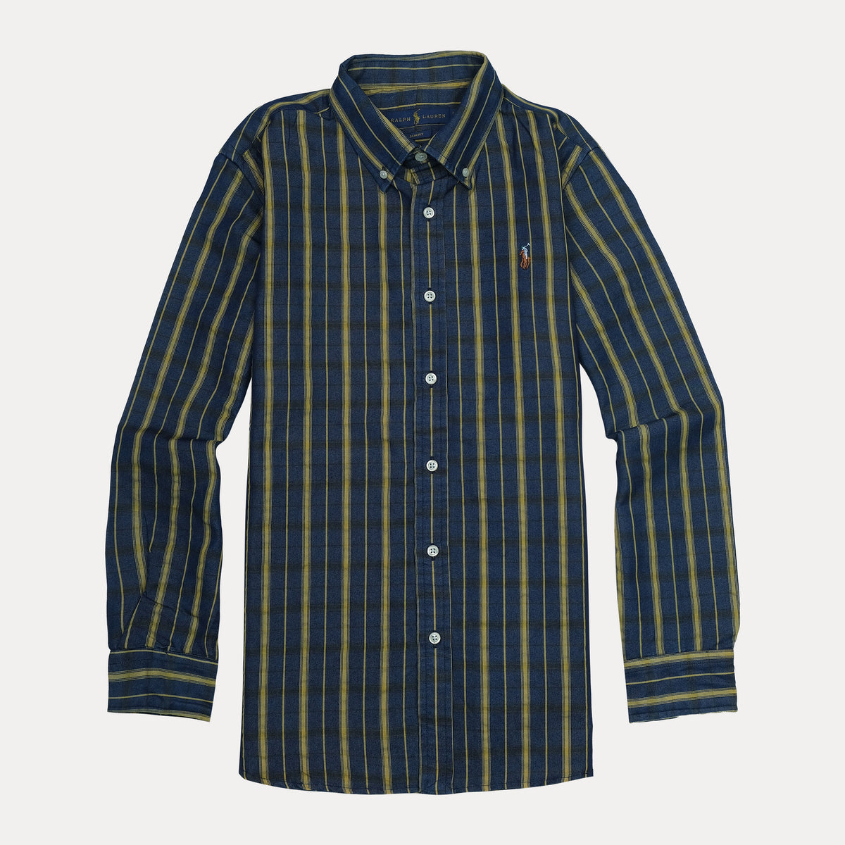 Ralph Lauren Slim Fit Striped Button-Up Shirt