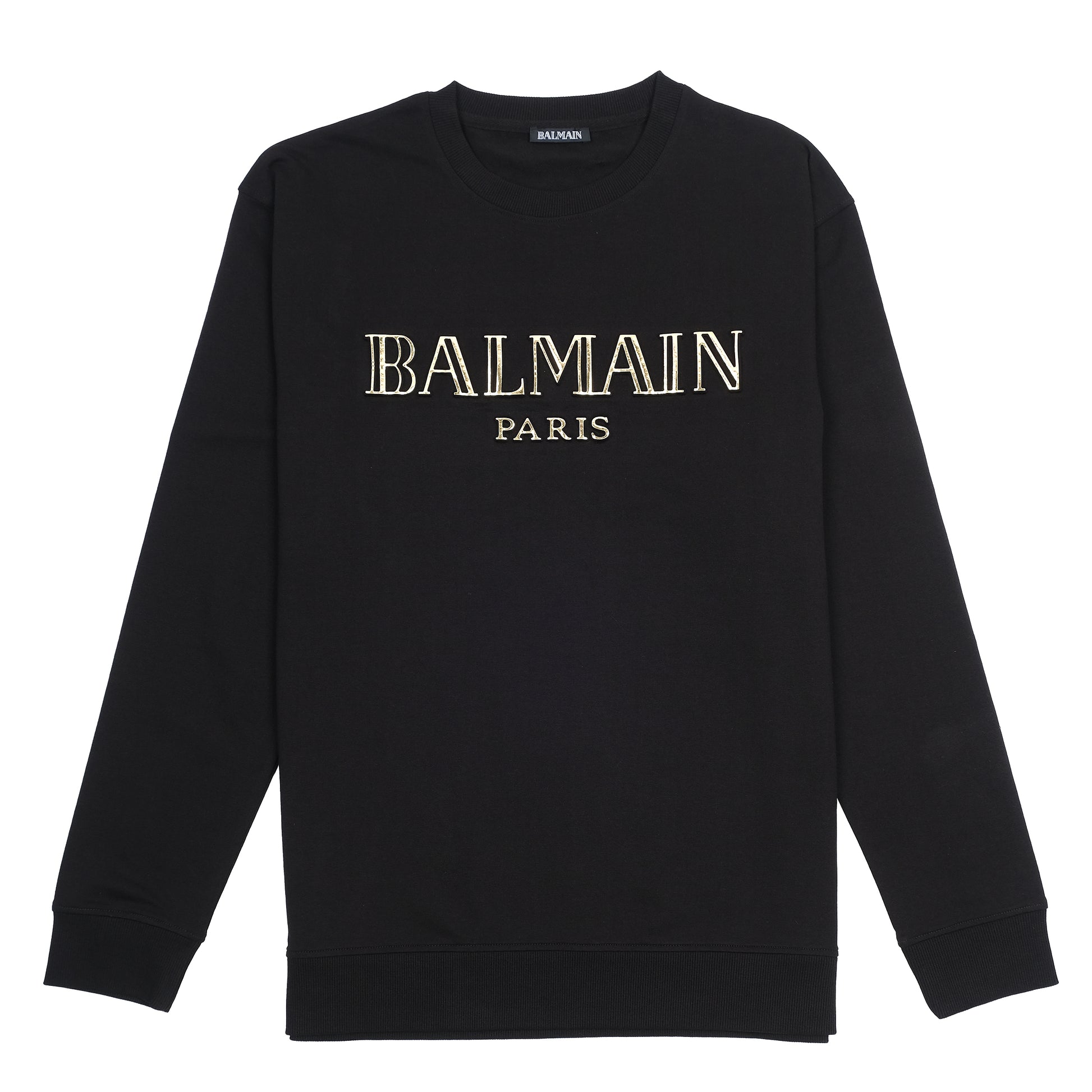 Balmain Luxurious Midnight Black Sweatshirt