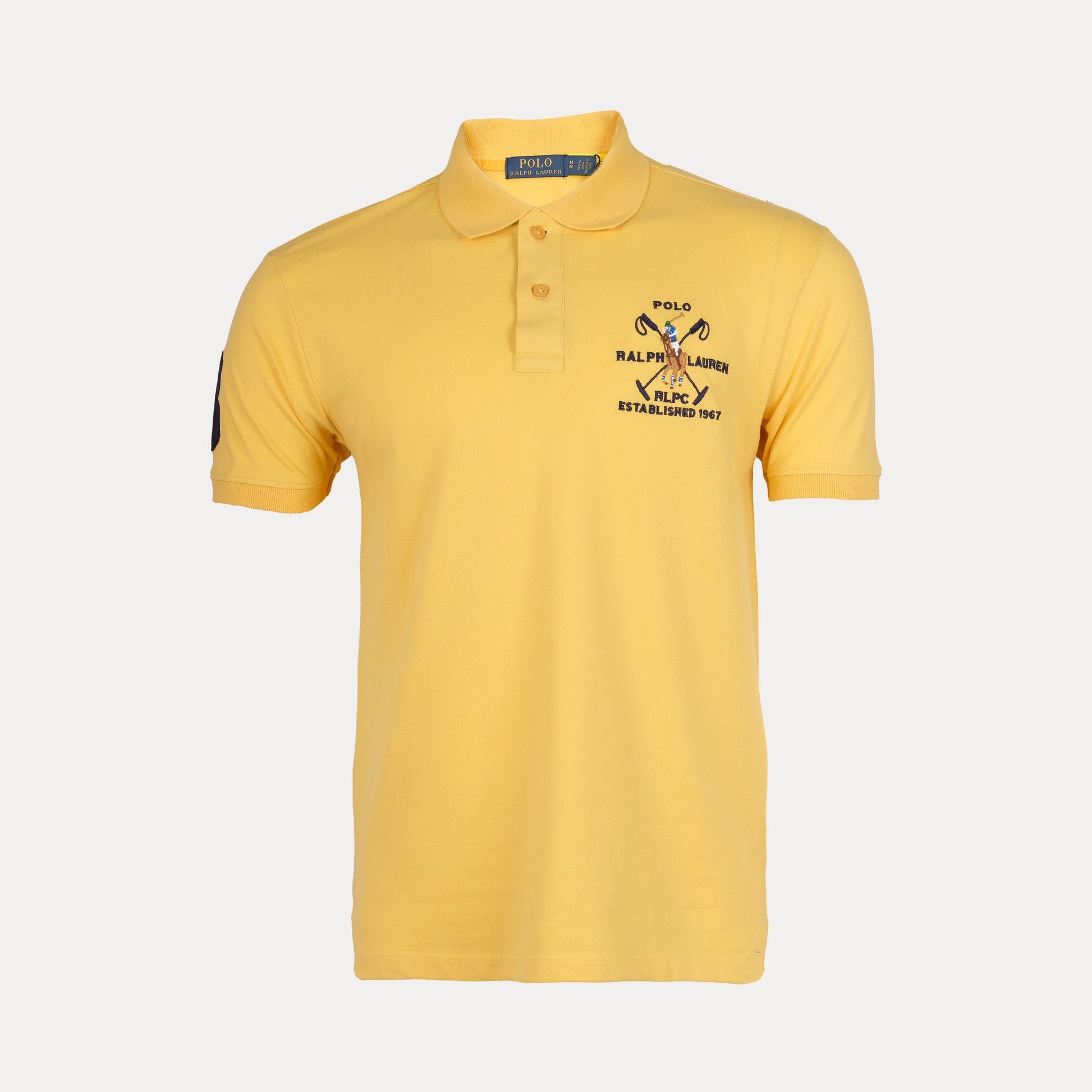 POLO RALPH LAUREN Opulent Marigold Classic Fit Short Sleeve Piqué Polo Shirt