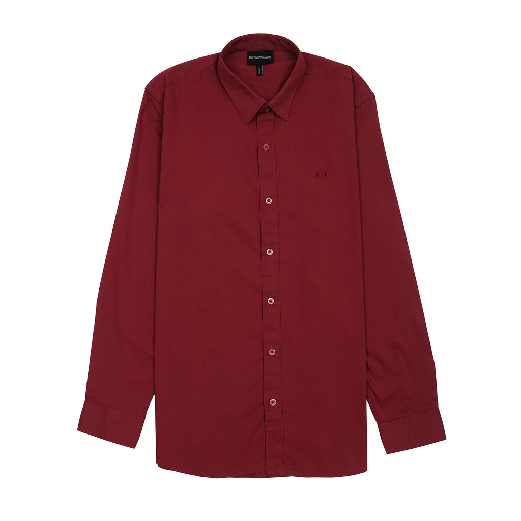 EMPORIO ARMANI Seraphic Amber Drift Tailored Fit Long Sleeve Shirt