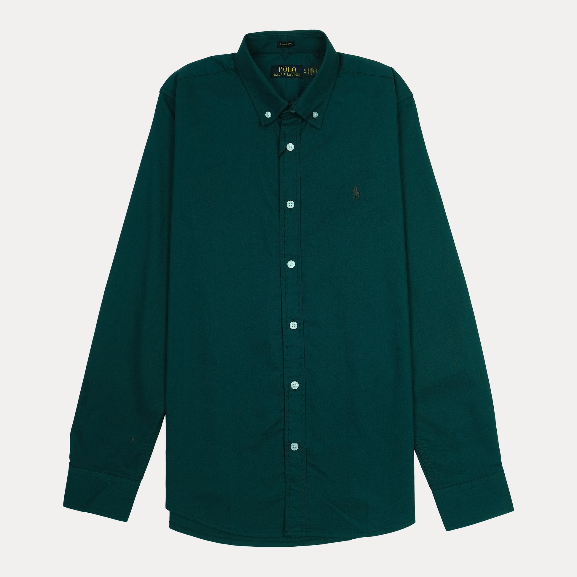 POLO RALPH LAUREN Classic Fit Button-Down Shirt in Deep Teal