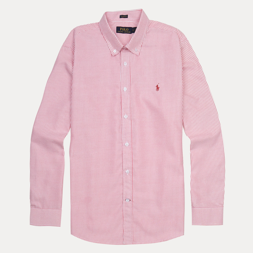 Polo Ralph Lauren Classic Fit Striped Shirt in Cherry Blossom Stripe