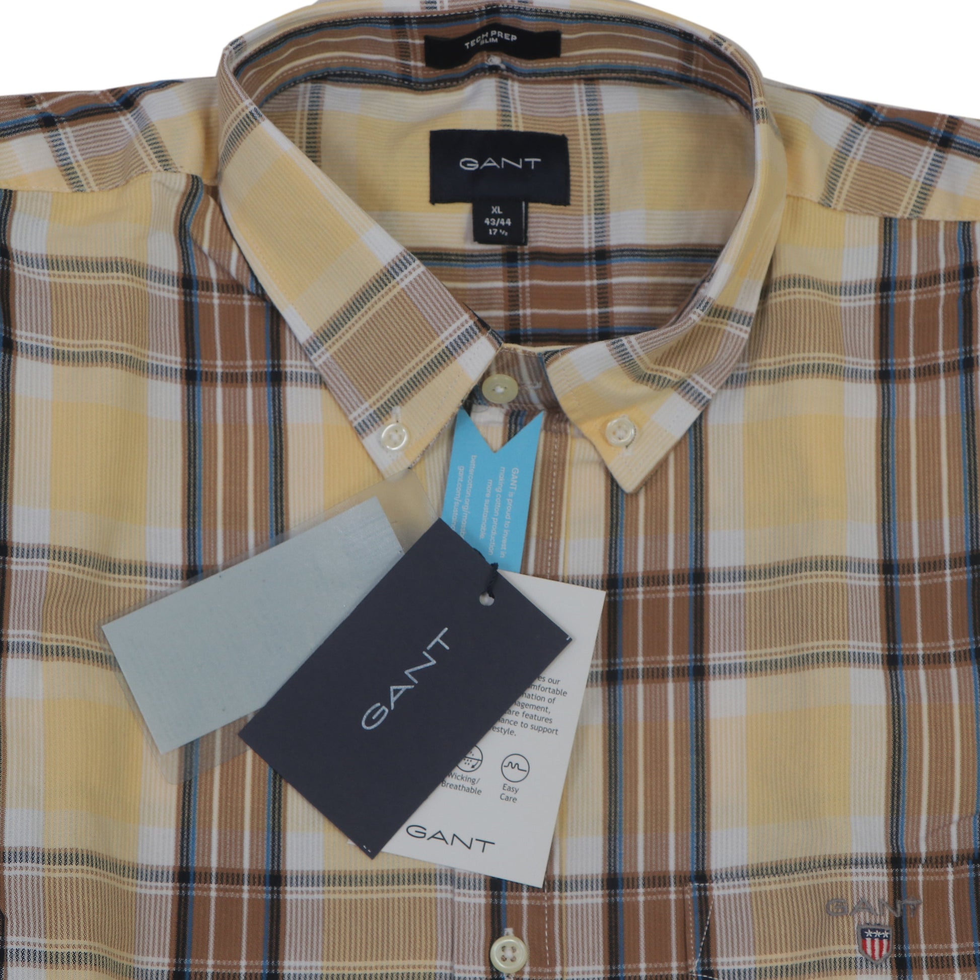 GANT Sunbeam Amber Classic Fit Long Sleeve Button-Up Shirt